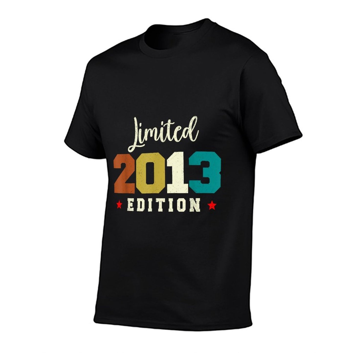 2013 Vintage Limited Edition Birthday Slim-fit Cut T-Shirt
