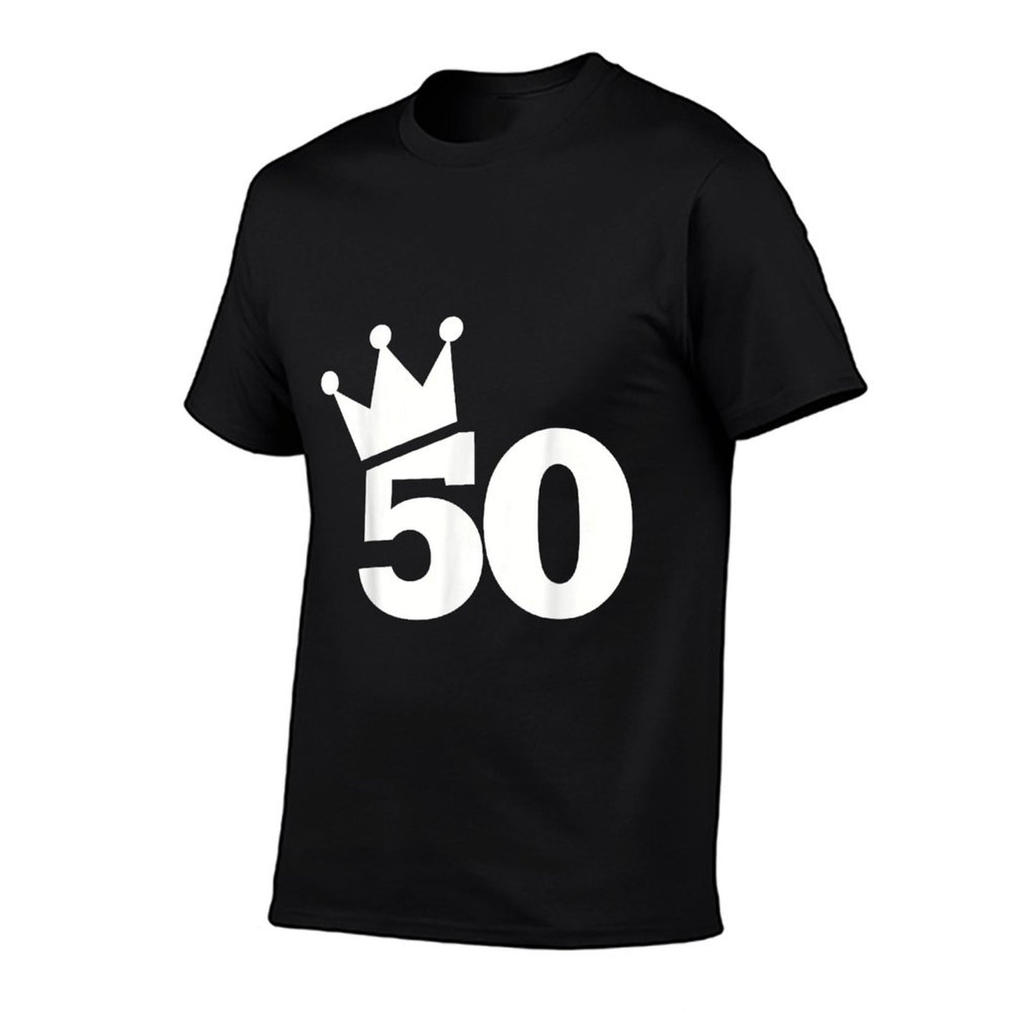 50th Birthday Crown Comfortable T-Shirt