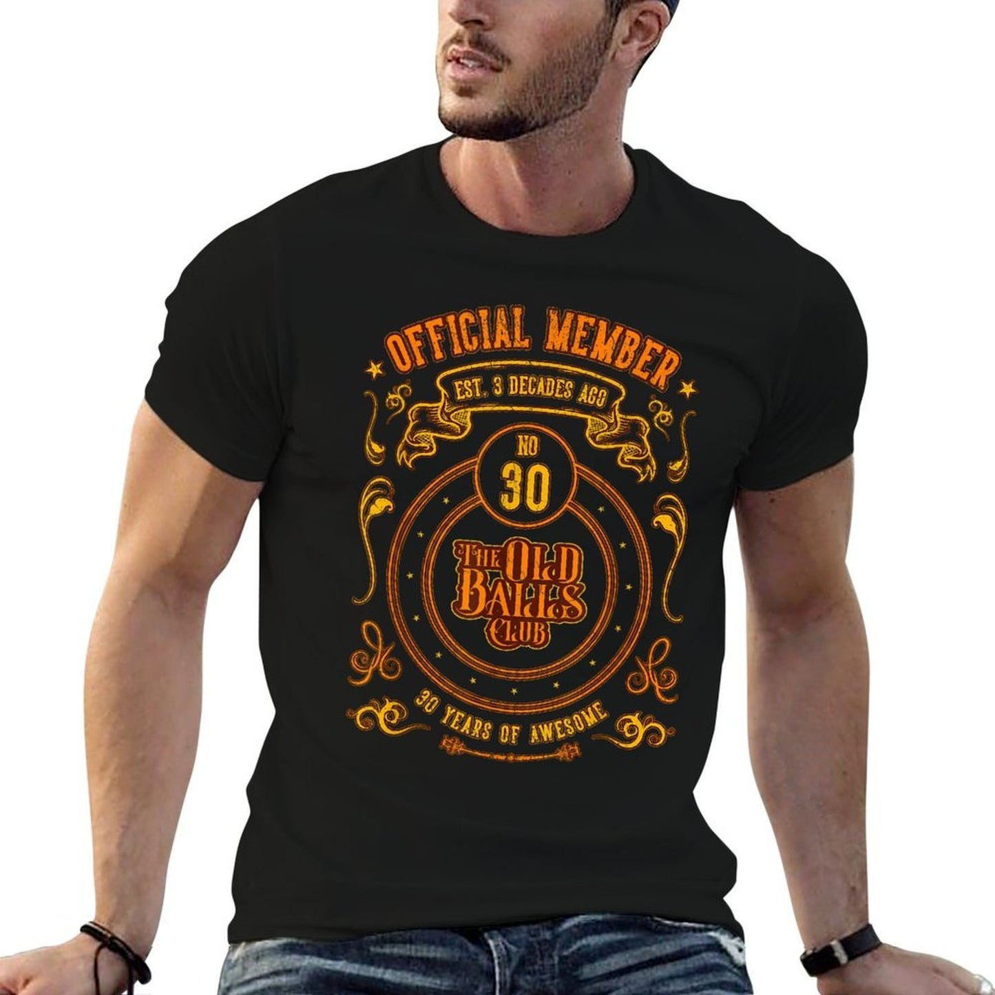 30 Years Official Member Of The Old Balls Club 30th Birthday Breathable T-Shirt