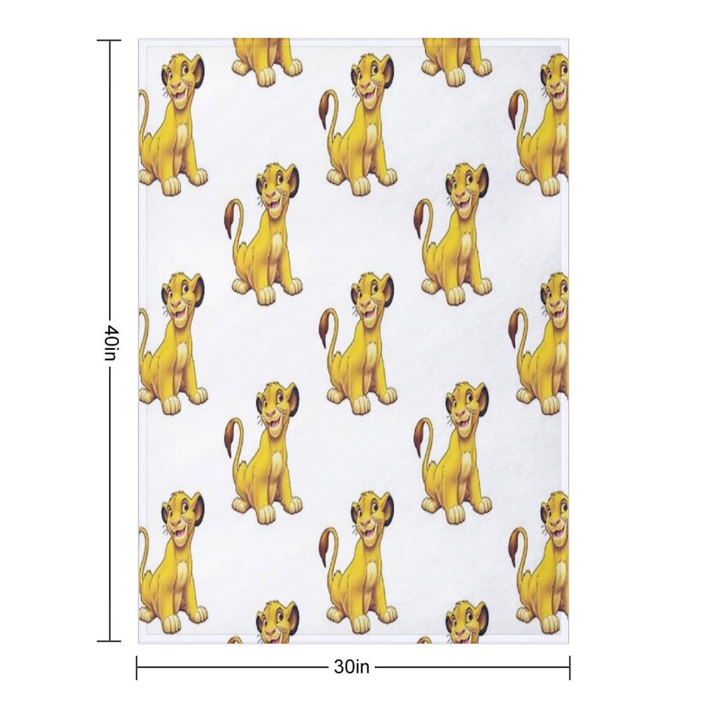 Simba Easy Care Throw Blanket