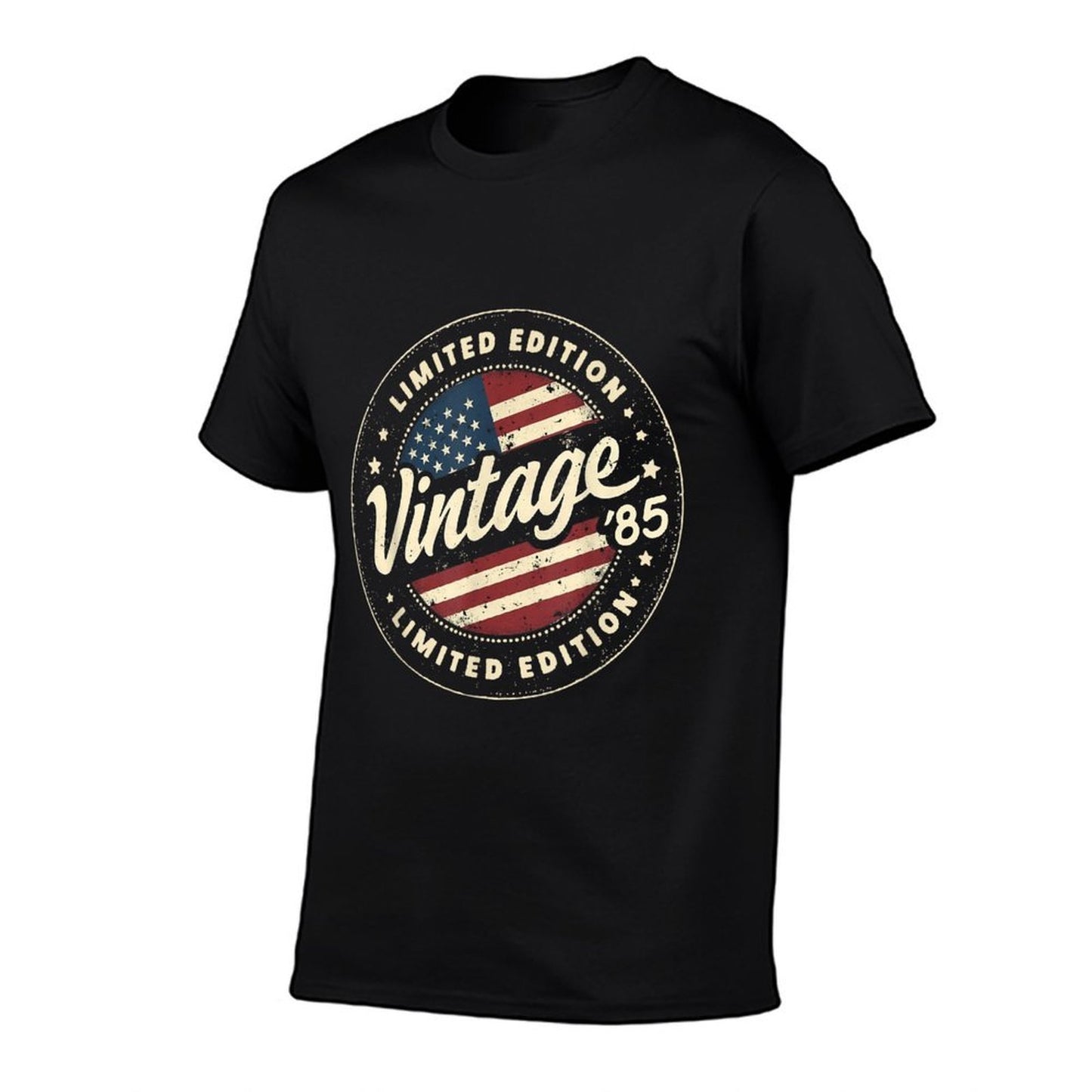 Vintage 40th Birthday Men Born 1985 40 Years Old Bday Mens Slim-fit Cut T-Shirt