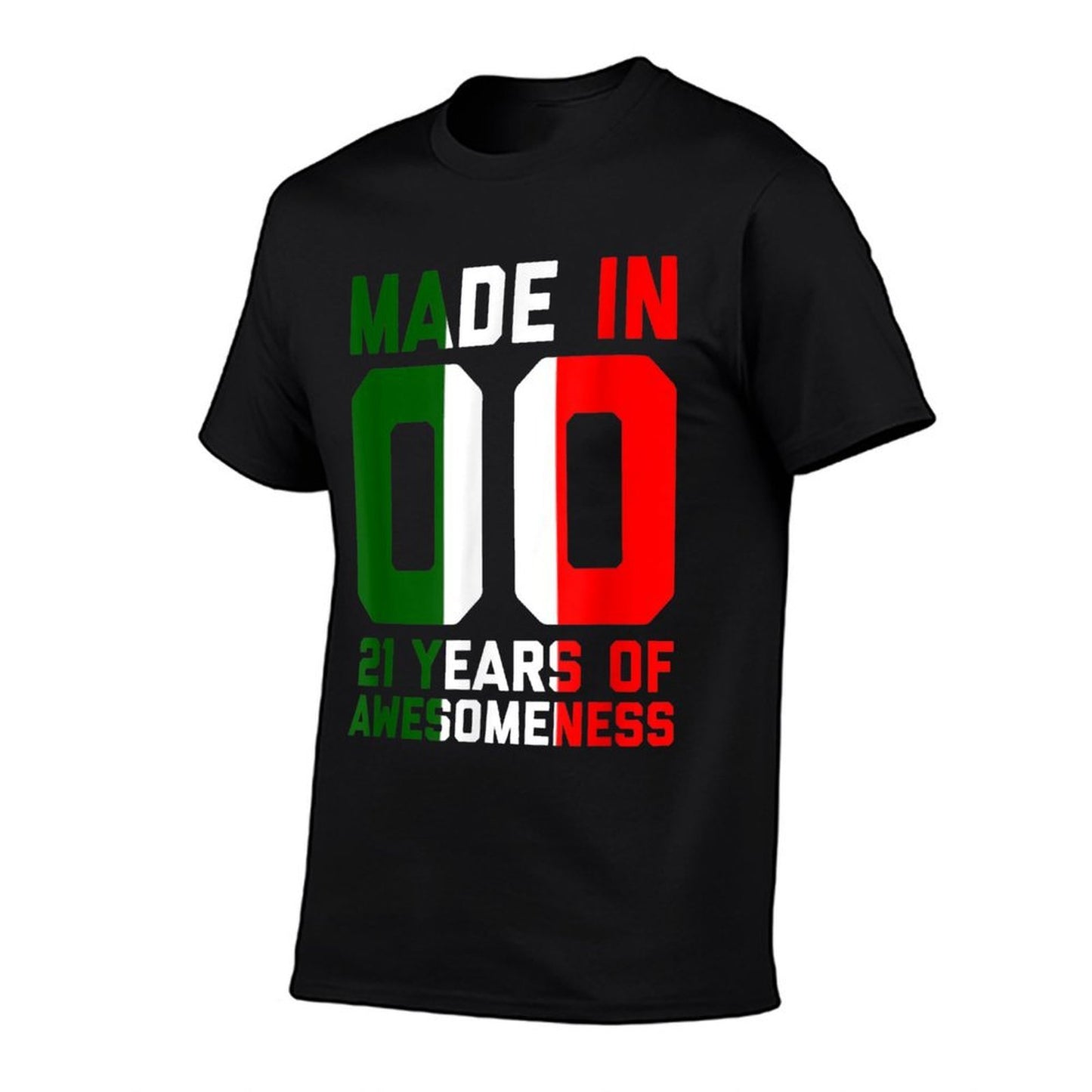 21st Birthday Italy Gifts Men Women 21 Year Old 2000 Lightweight T-Shirt