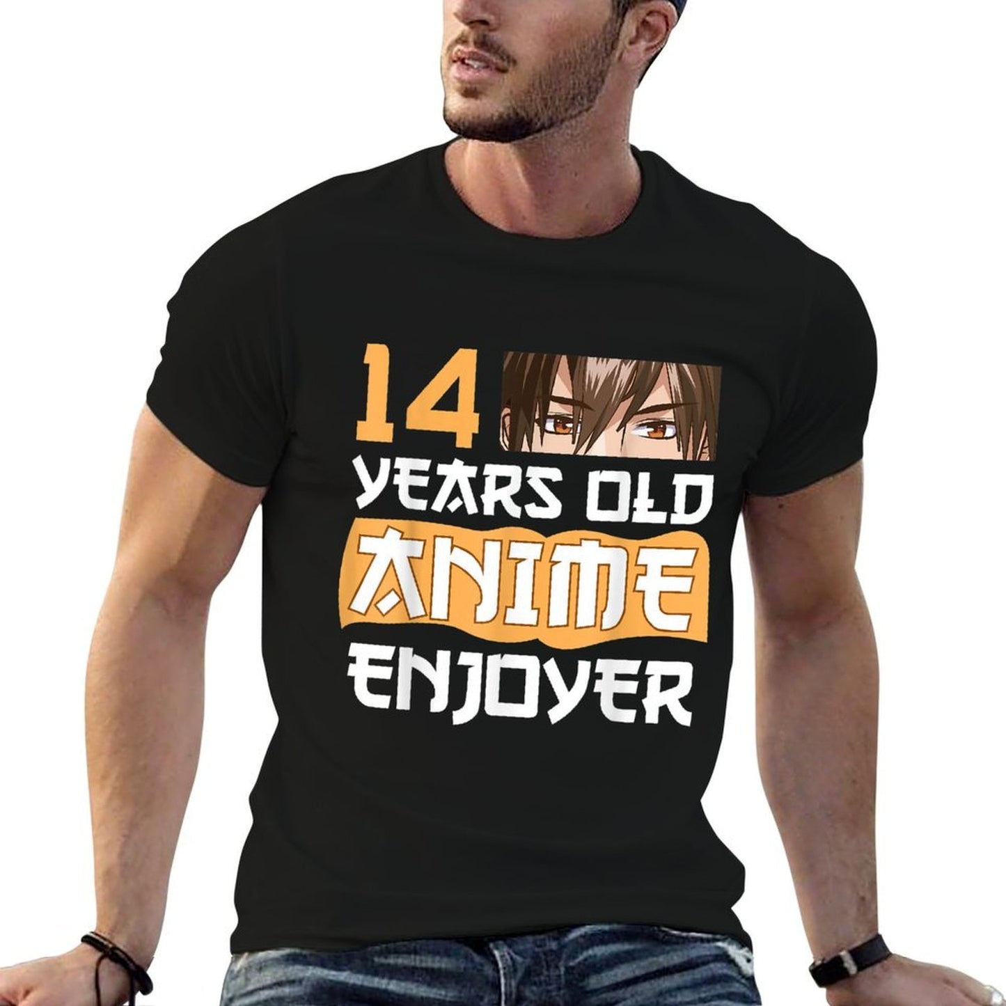 14th Birthday Kawaii Anime Otaku 14 Years Old Anime Enjoyer Vintage-inspired T-Shirt