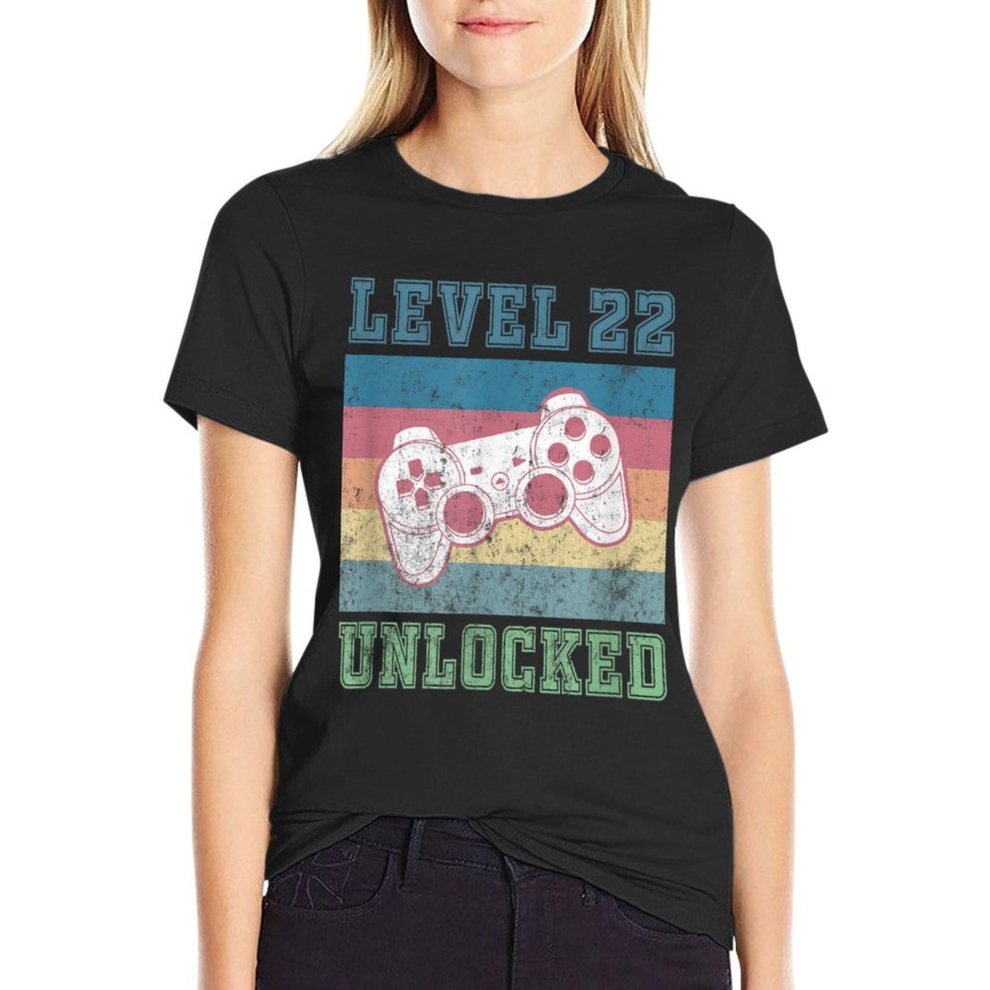 22nd Birthday Men Son Gifts 22 Year Old Daughter Women Breathable T-Shirt