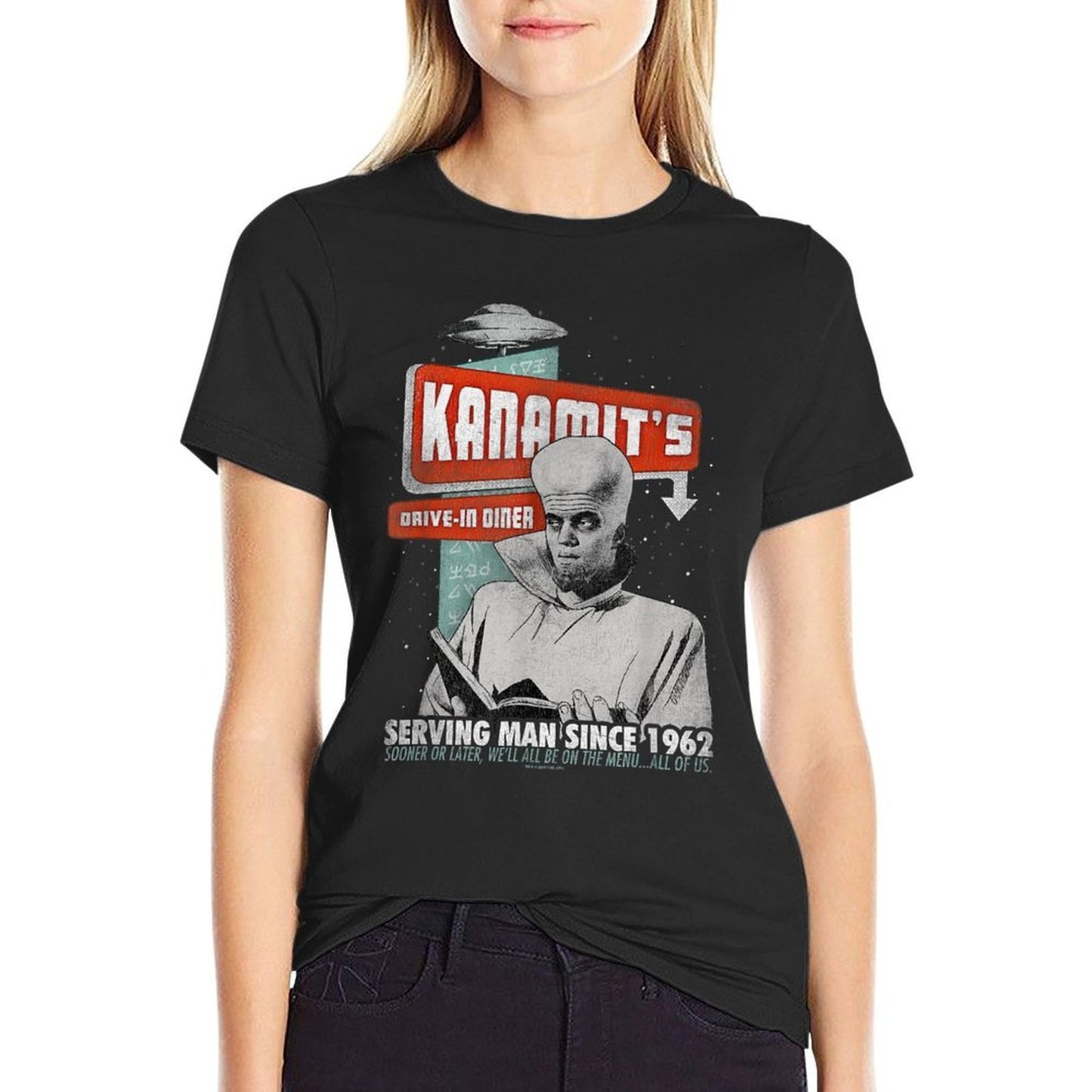 Twilight Zone Kanamit's Diner Comfortable T-Shirt