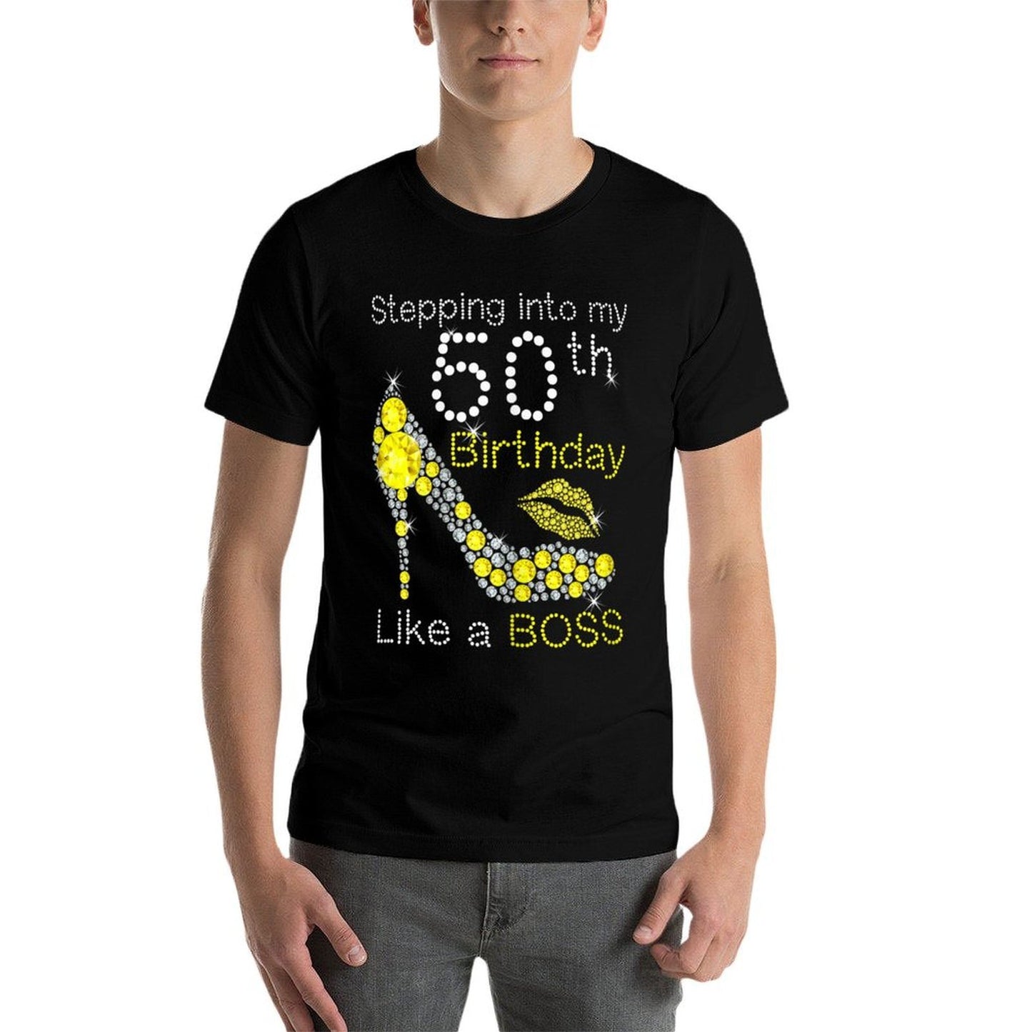 Womens Stepping Into My 50th Birthday in 1969 T Shirt Gifts Womens Quick-drying T-Shirt