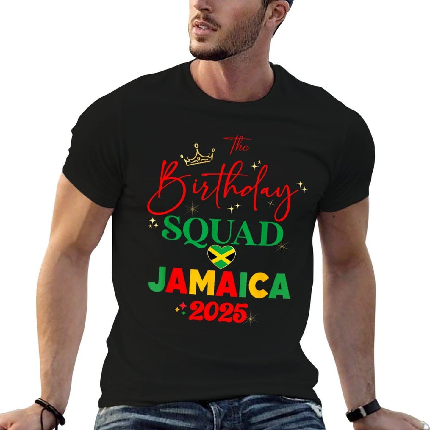 50th Birthday Girl Jamaica Vacay 2025 Spring Break Soft T-Shirt