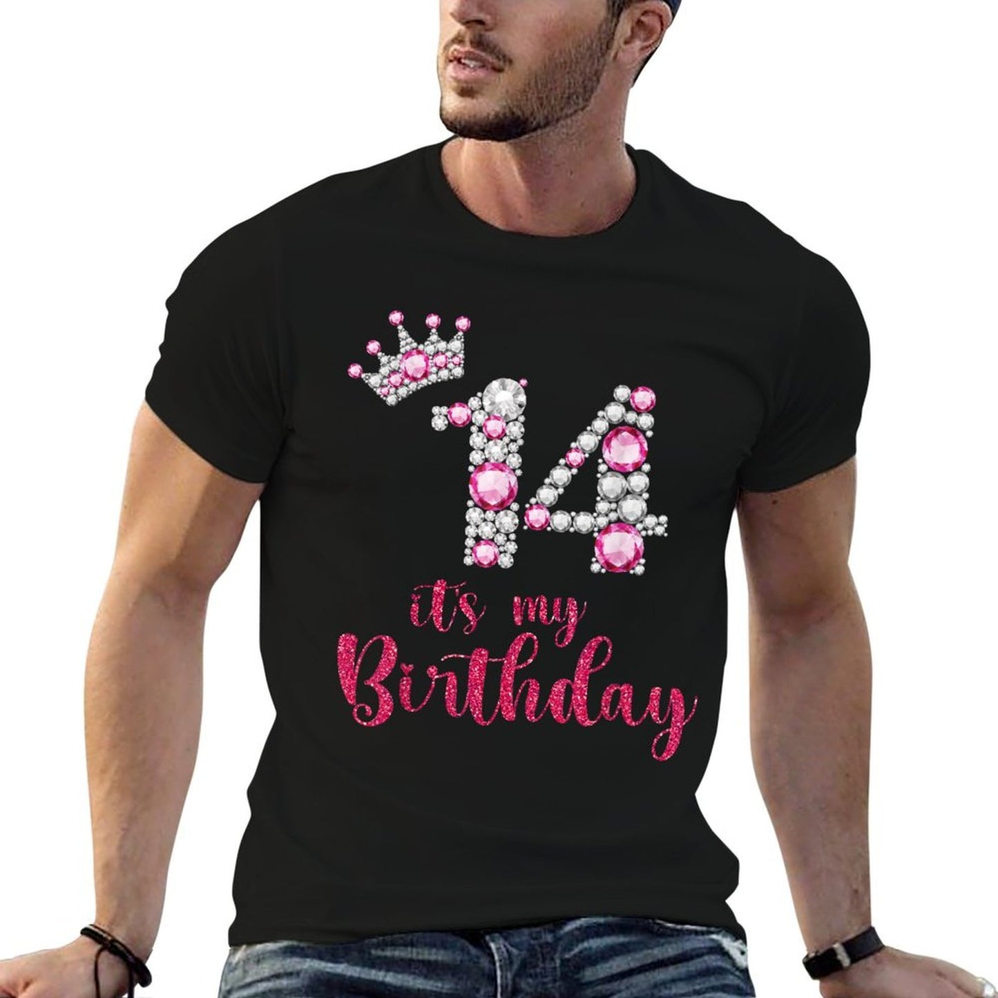 14 It's My Birthday 14th Birthday 14 Years Old Bday Classic T-Shirt