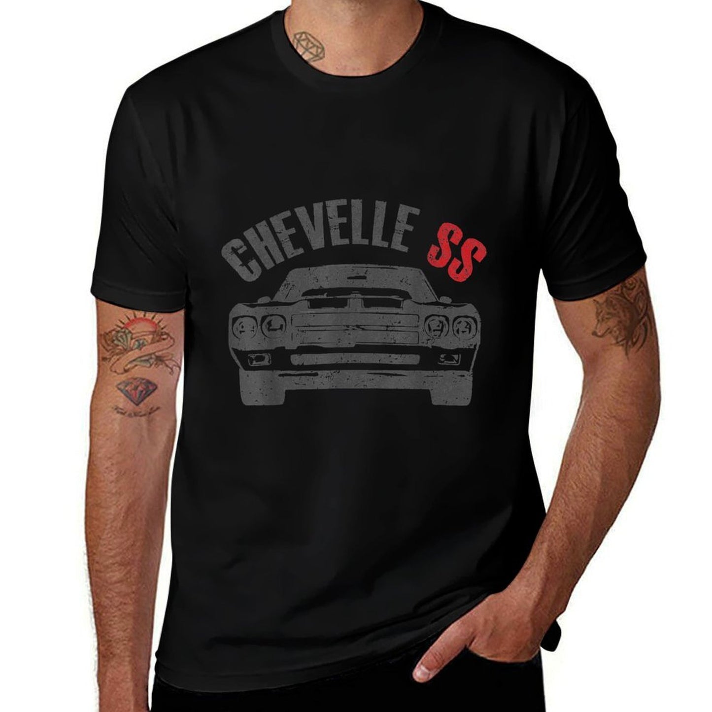 1970 70 Chevelle SS Trending Chevys Muscle Car Graphic-printed T-Shirt