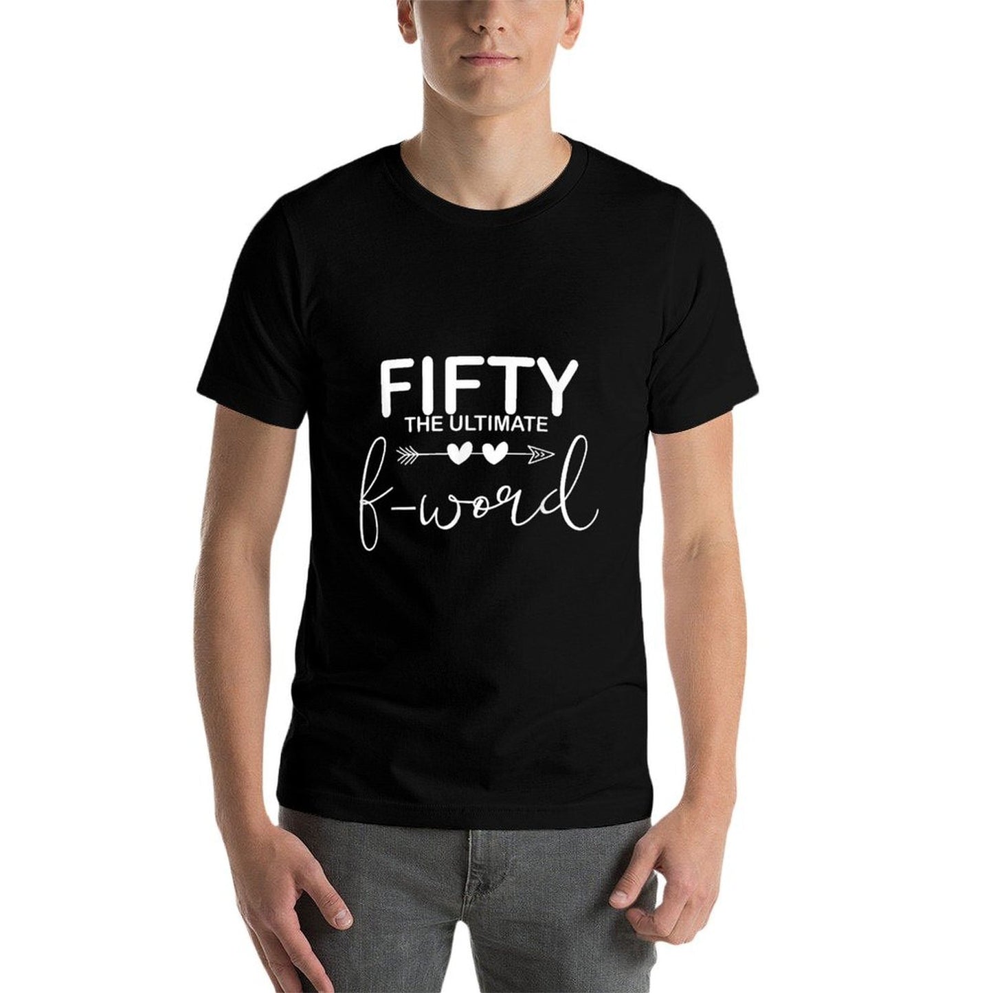 50th Birthday Fifty The Ultimate F Word 50th B-Day Party Comfortable T-Shirt