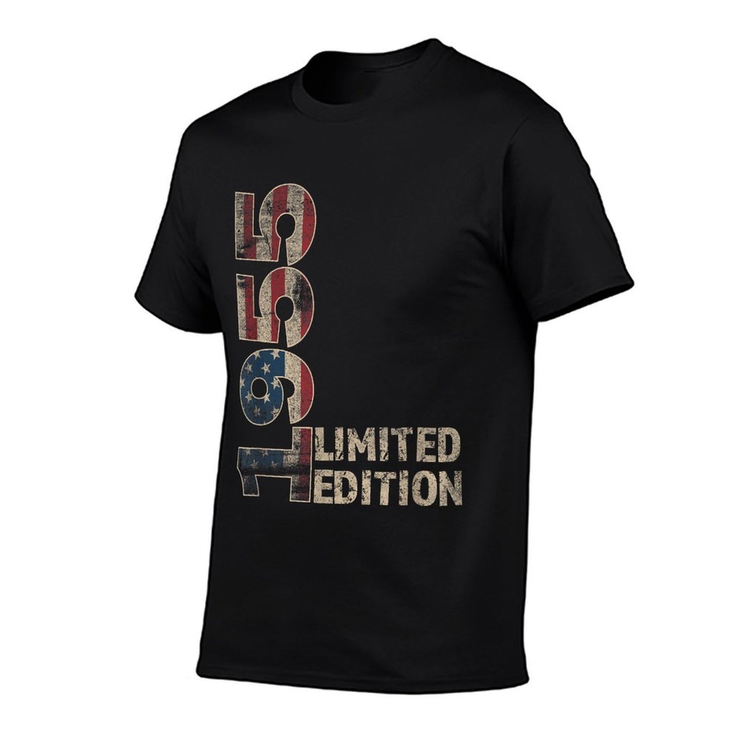 70th Birthday Gift Men Vintage Born 1955 Turning 70 Year Old Slim-fit Cut T-Shirt