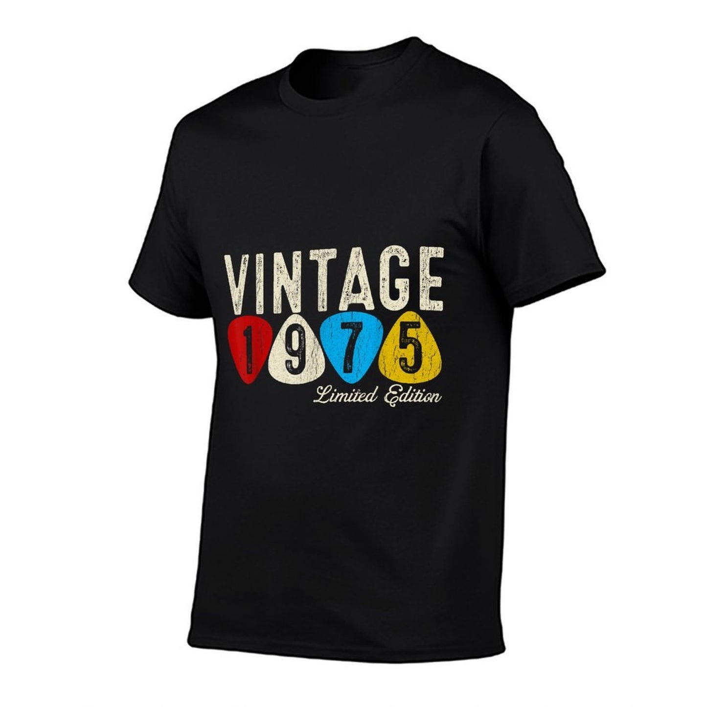 50th Birthday Gifts Men Women Guitar Lover Vintage 1975 Comfortable T-Shirt