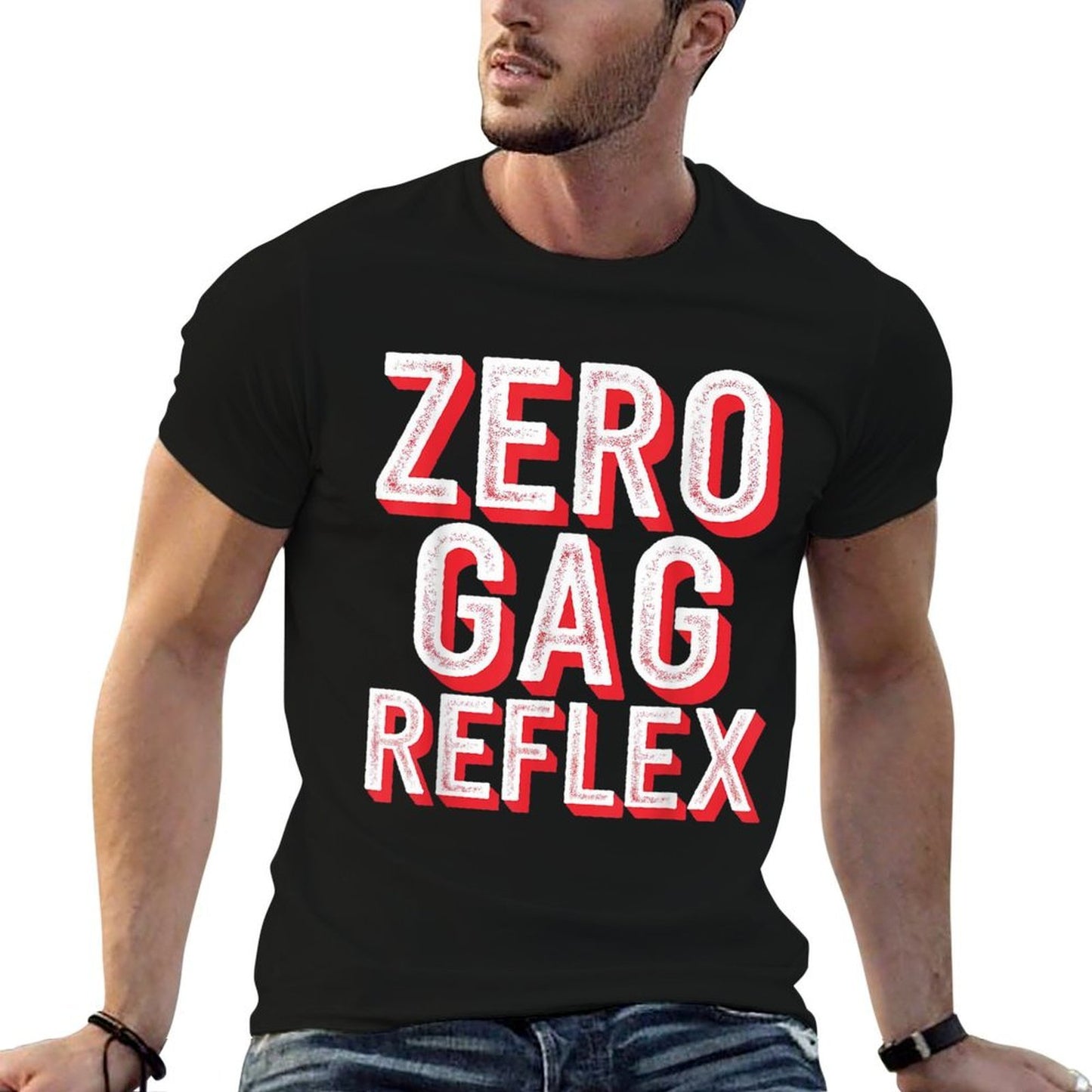 Zero Gag Reflex, Meme Funny Bachelorette Party Eco-friendly Material T-Shirt
