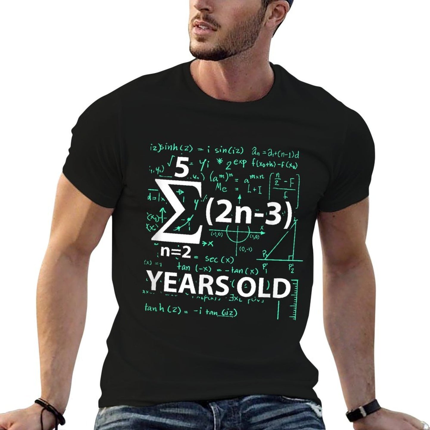 16th Birthday Math Equation Sixteen Years Old Odor-resistant T-Shirt