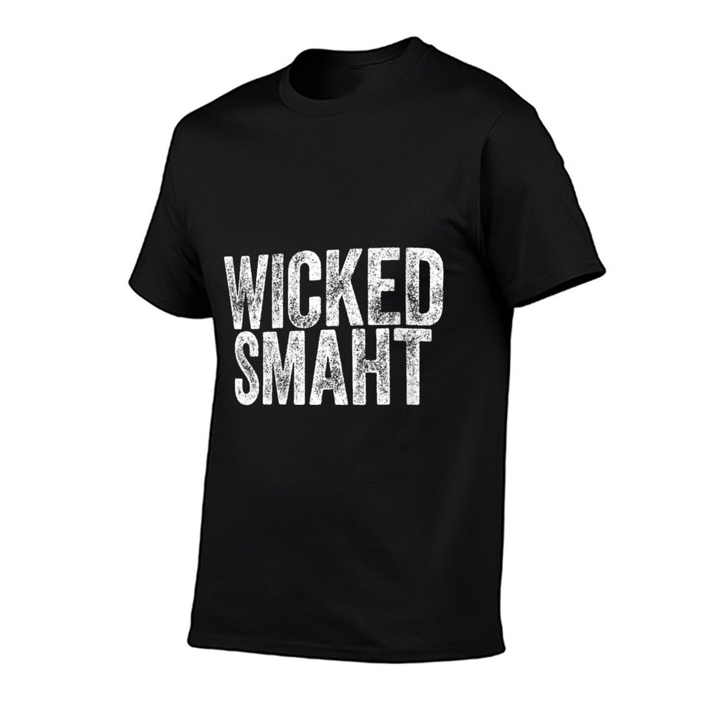 Womens Wicked Smaht Boston Massachusetts Shirt V-Neck Wrinkle-resistant T-Shirt
