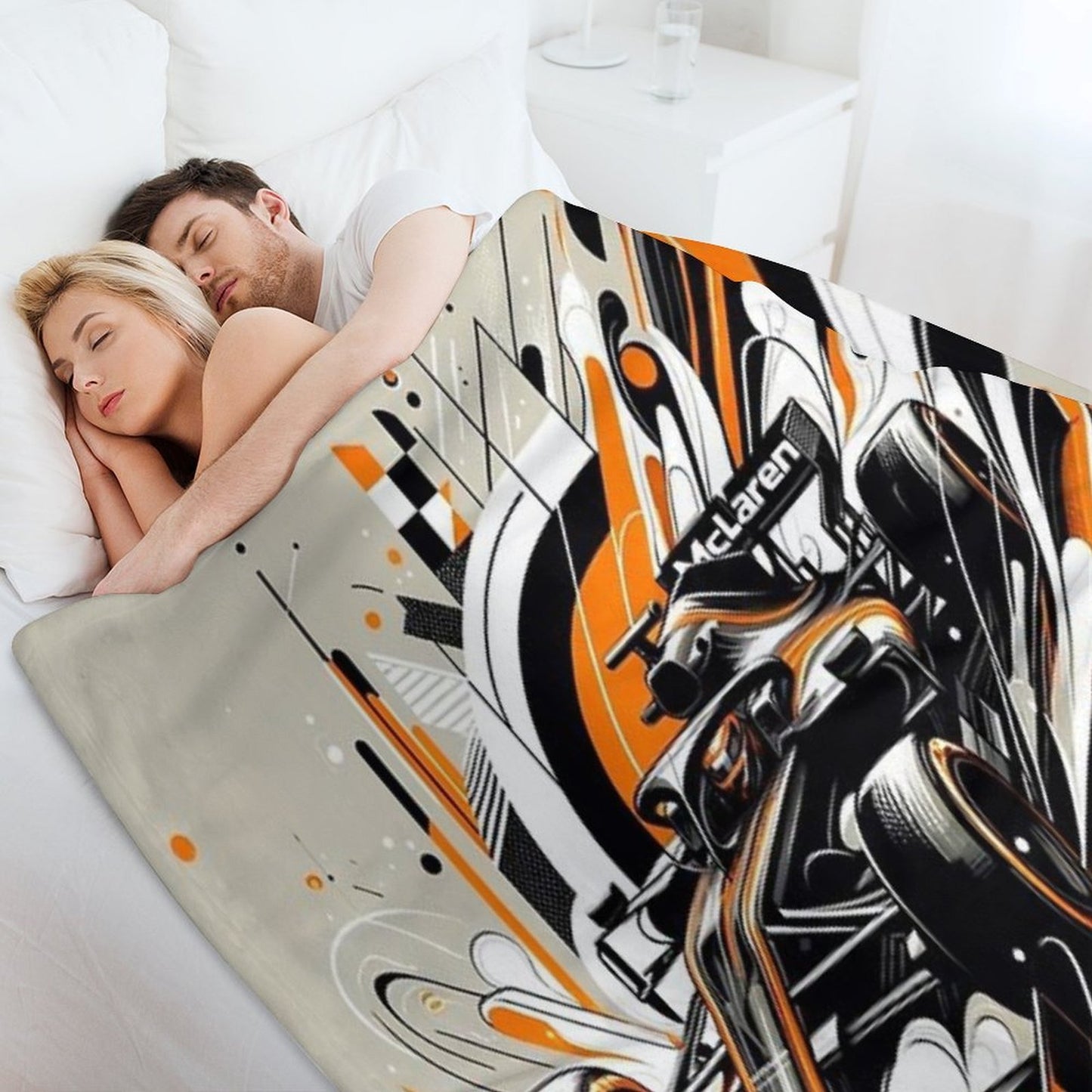 McLaren Racing Premium Throw Blanket