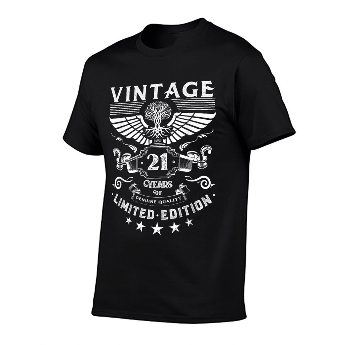2002 Vintage Men 21st Birthdays for Men 2002 Easy-care T-Shirt