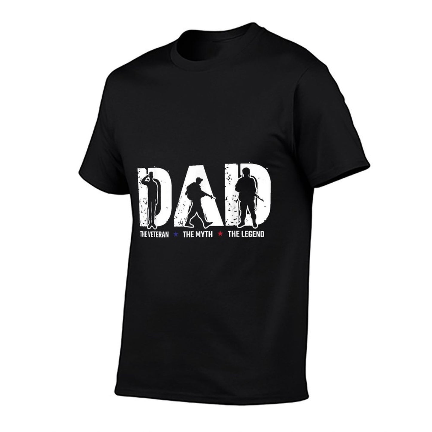 Veteran Dad The Myth Legend Cool Fathers Day Military Gifts Odor-resistant T-Shirt