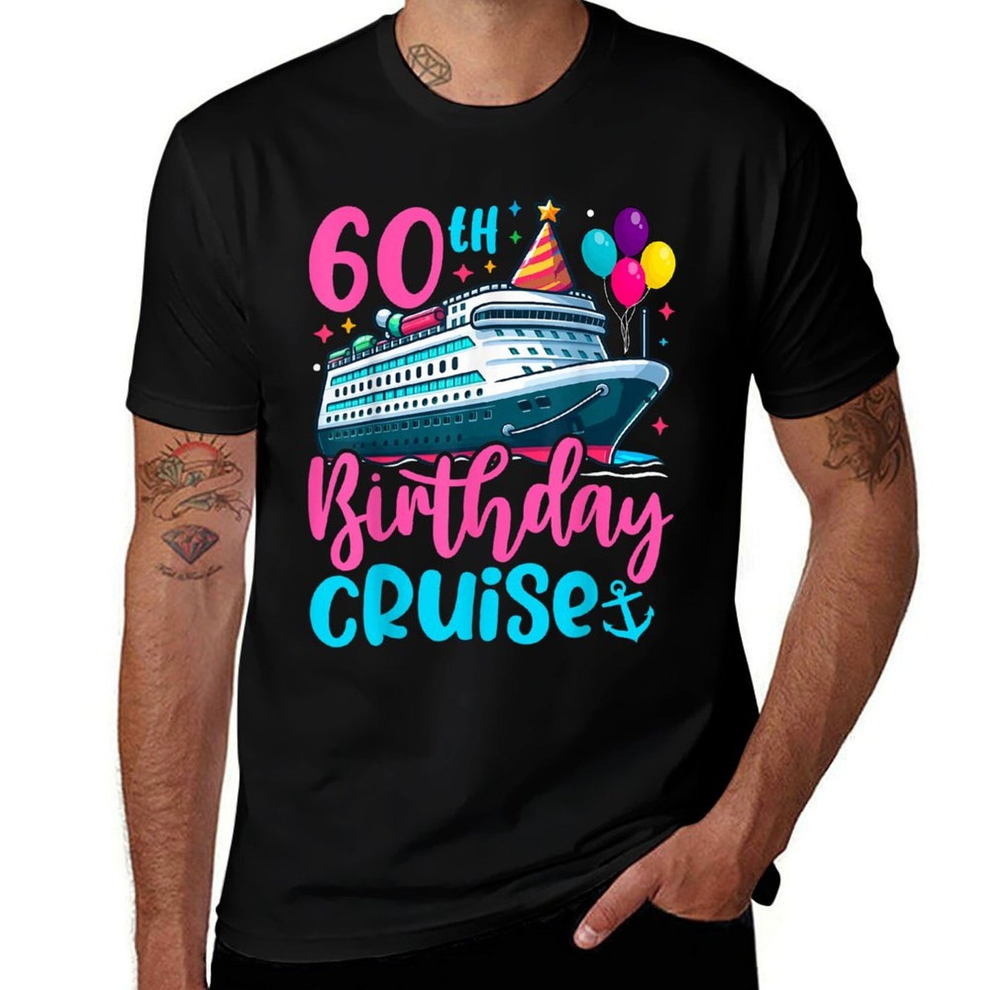 60th Birthday Cruise 60 Years Old Birthday Cruising Crew Classic T-Shirt