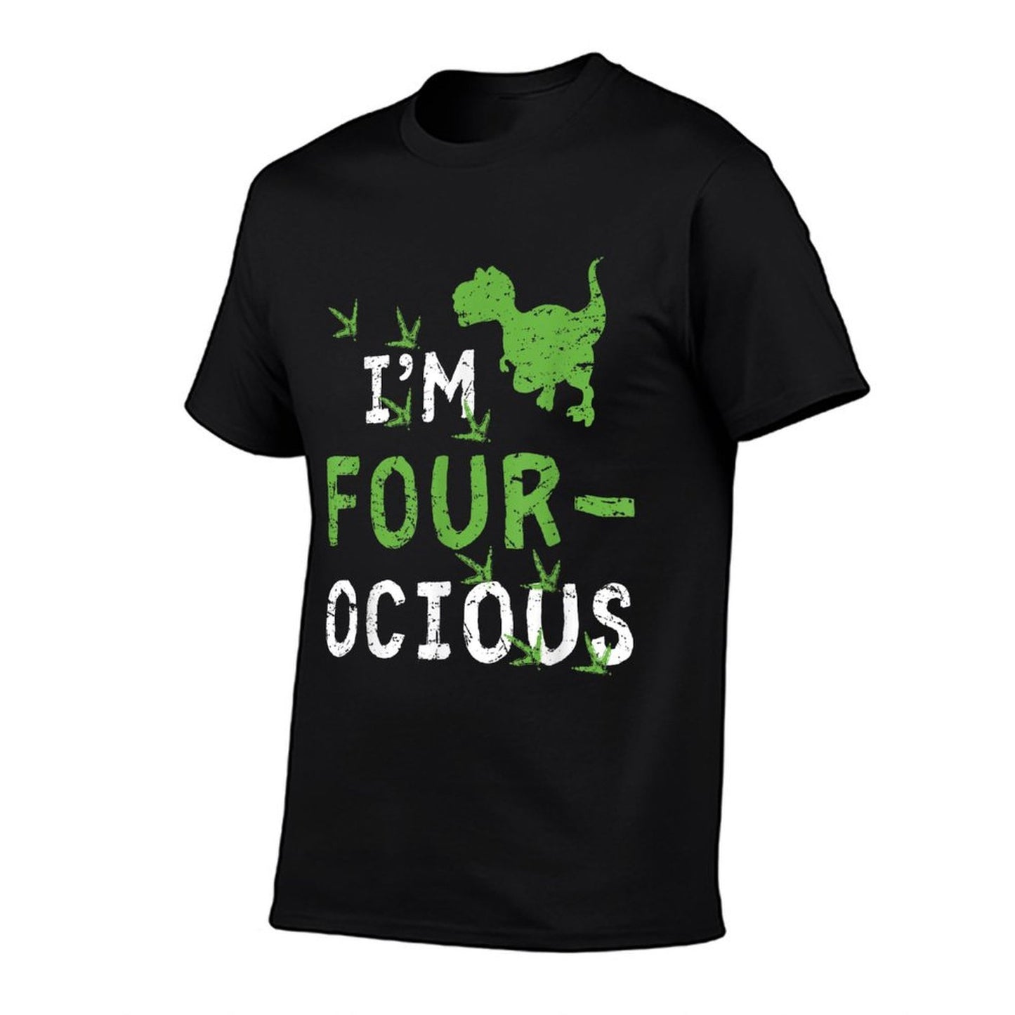 4th Birthday Gift Dinosaur Party 4 Years Old Boy Dinosaurs Lightweight T-Shirt
