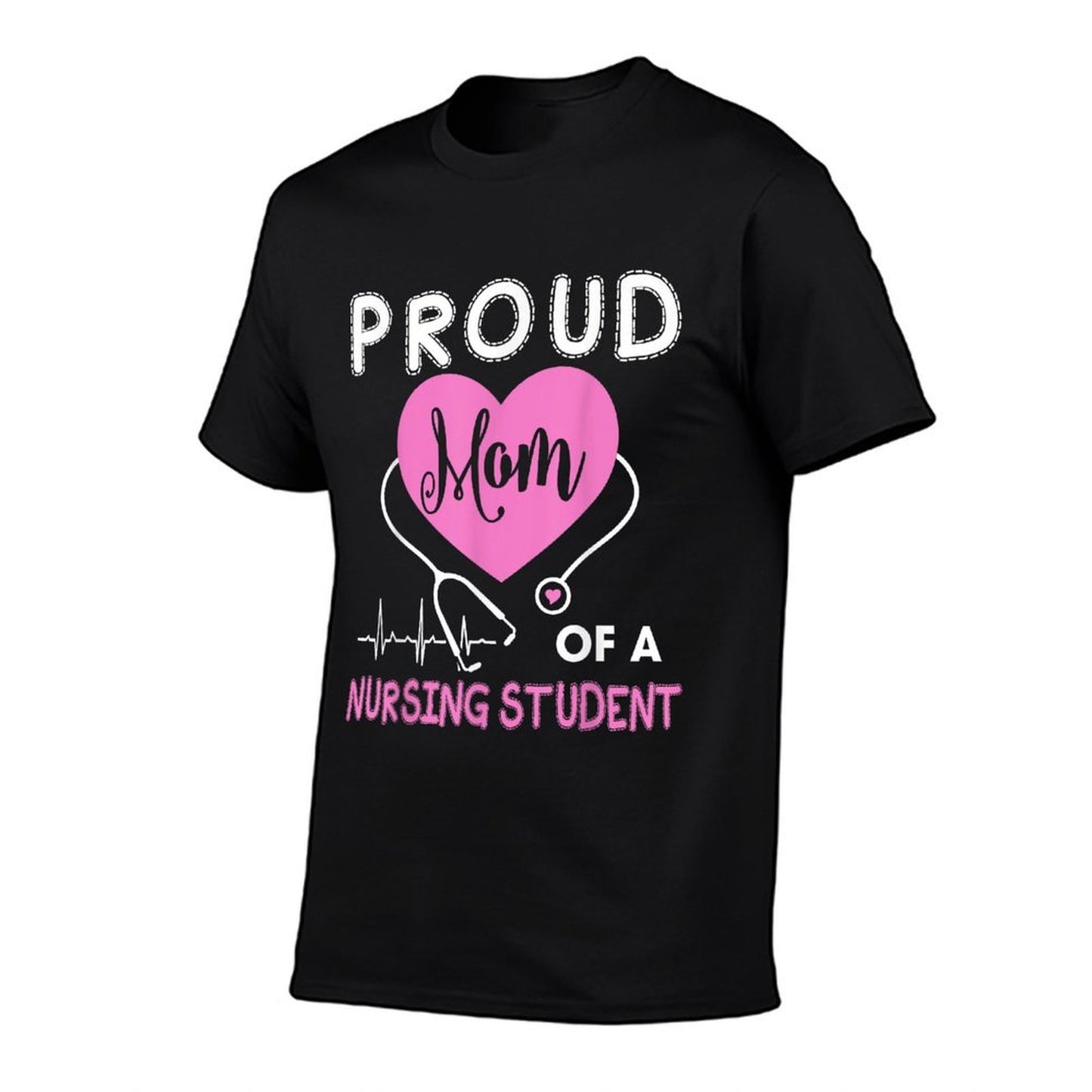 Womens Proud Mom Of A Nursing Student Nurse Gifts Summer-ready Fabric T-Shirt