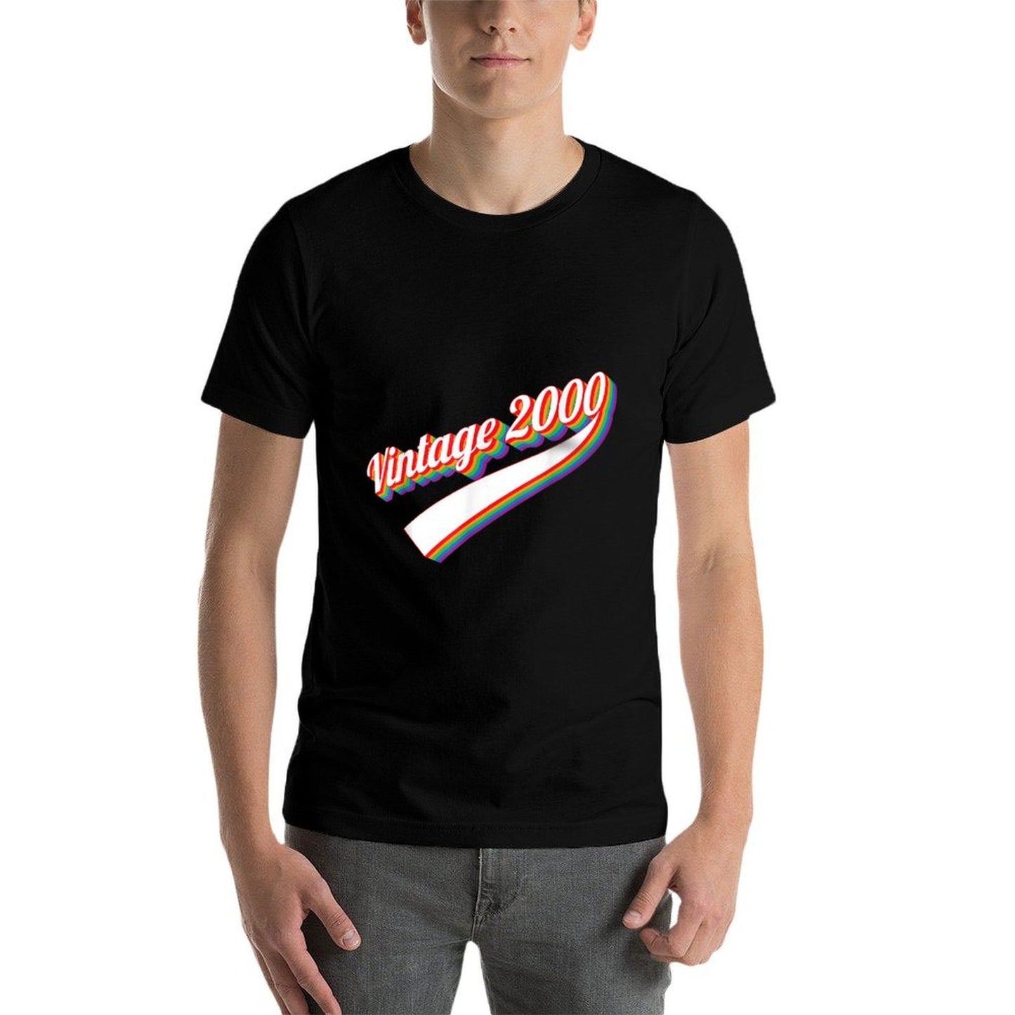 Vintage 2000 Retro 21 Years Gift for 21st Birthday Slim-fit Cut T-Shirt