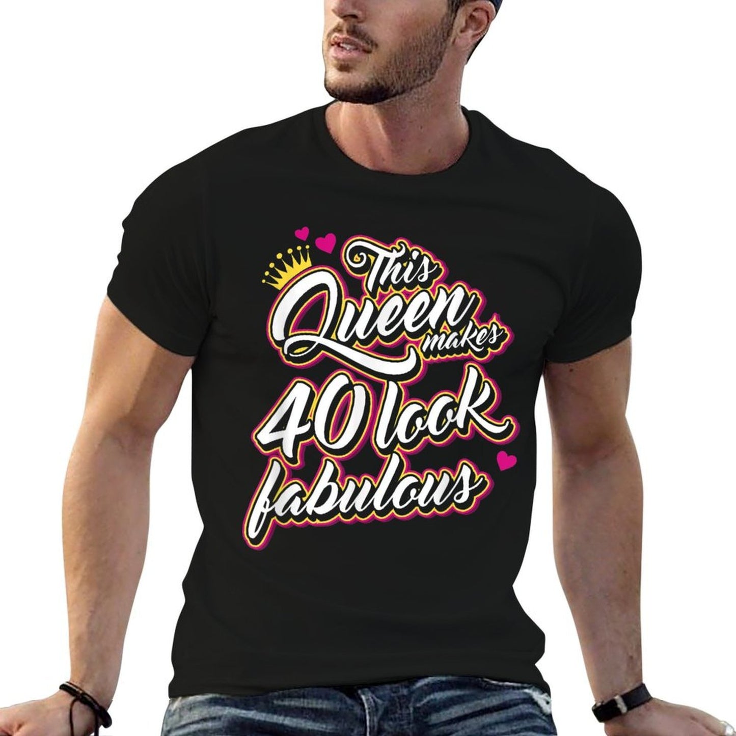 40th Birthday This Queen Makes 40 Look Fabulous Moisture-wicking T-Shirt