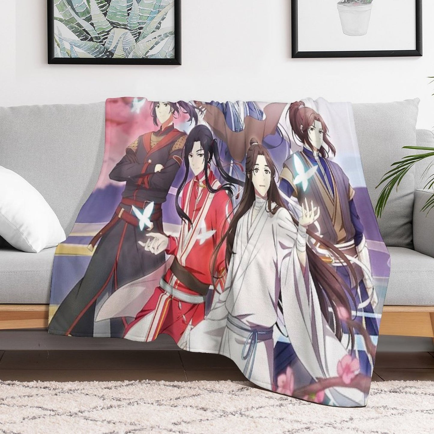 Heaven Official's Blessing - All in One Machine-washable Throw Blanket