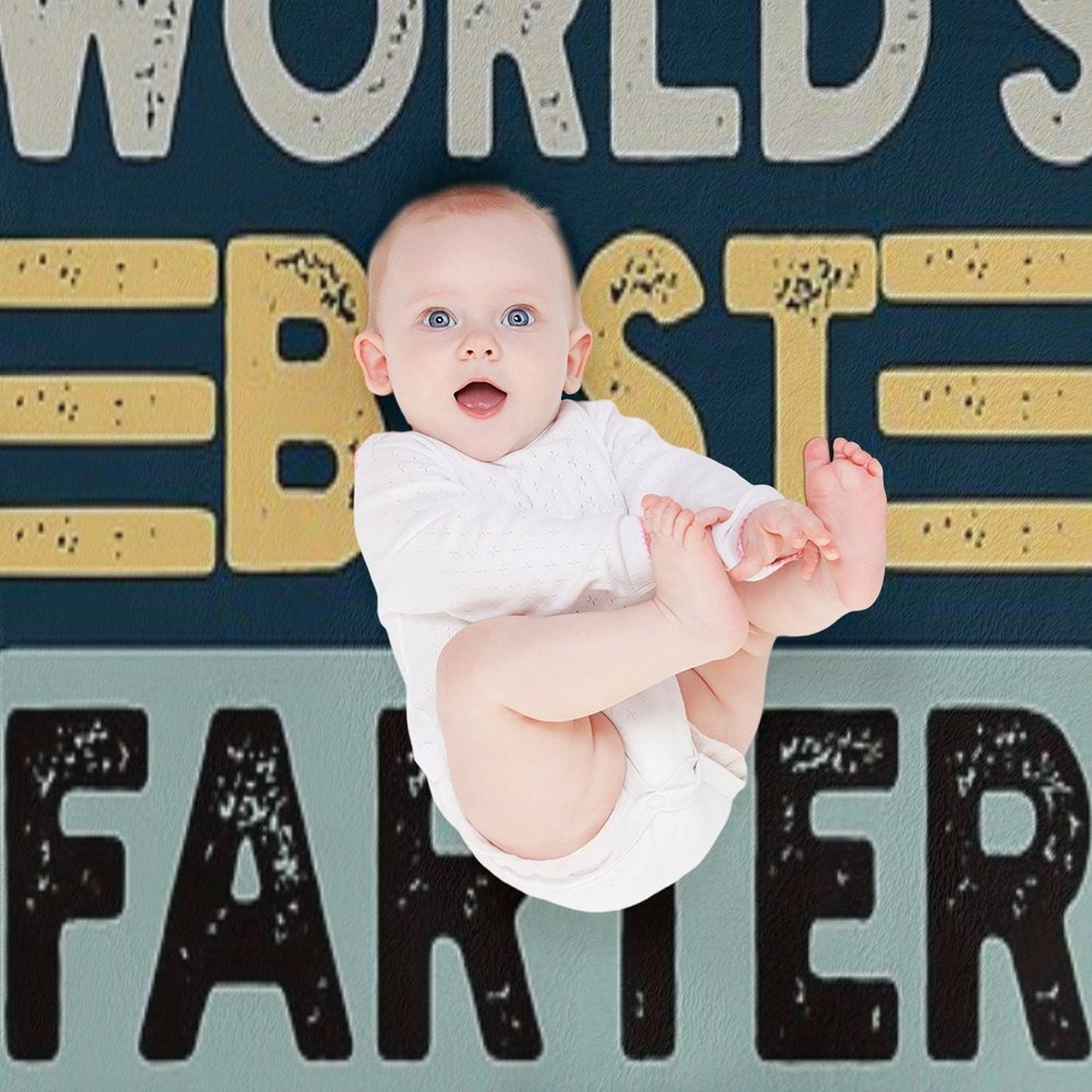 World's Best Farter I Mean Father Father's Day Joke Machine-washable Throw Blanket