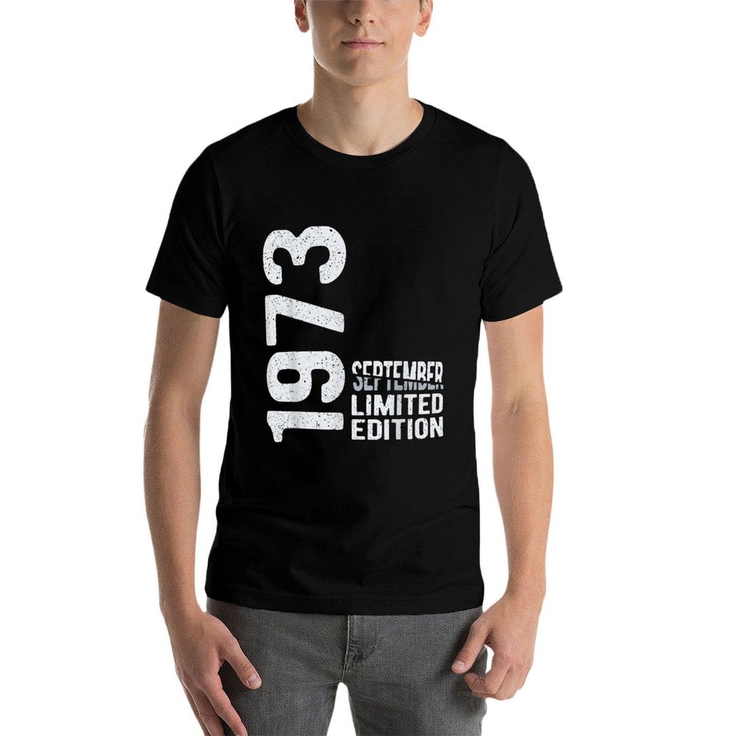 1973 September 50th Birthday 50th Retro Vintage Birth Stretchy T-Shirt