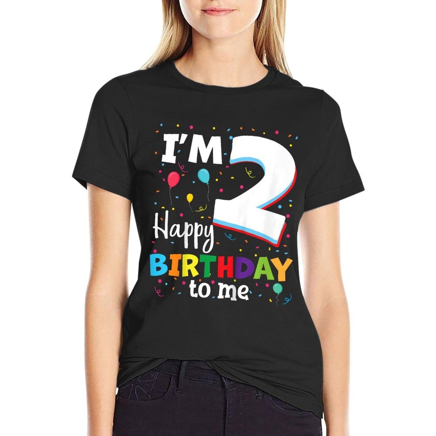 Two 2yr 2th Birthday Happy Birthday Boy 2 Years Old Moisture-wicking T-Shirt