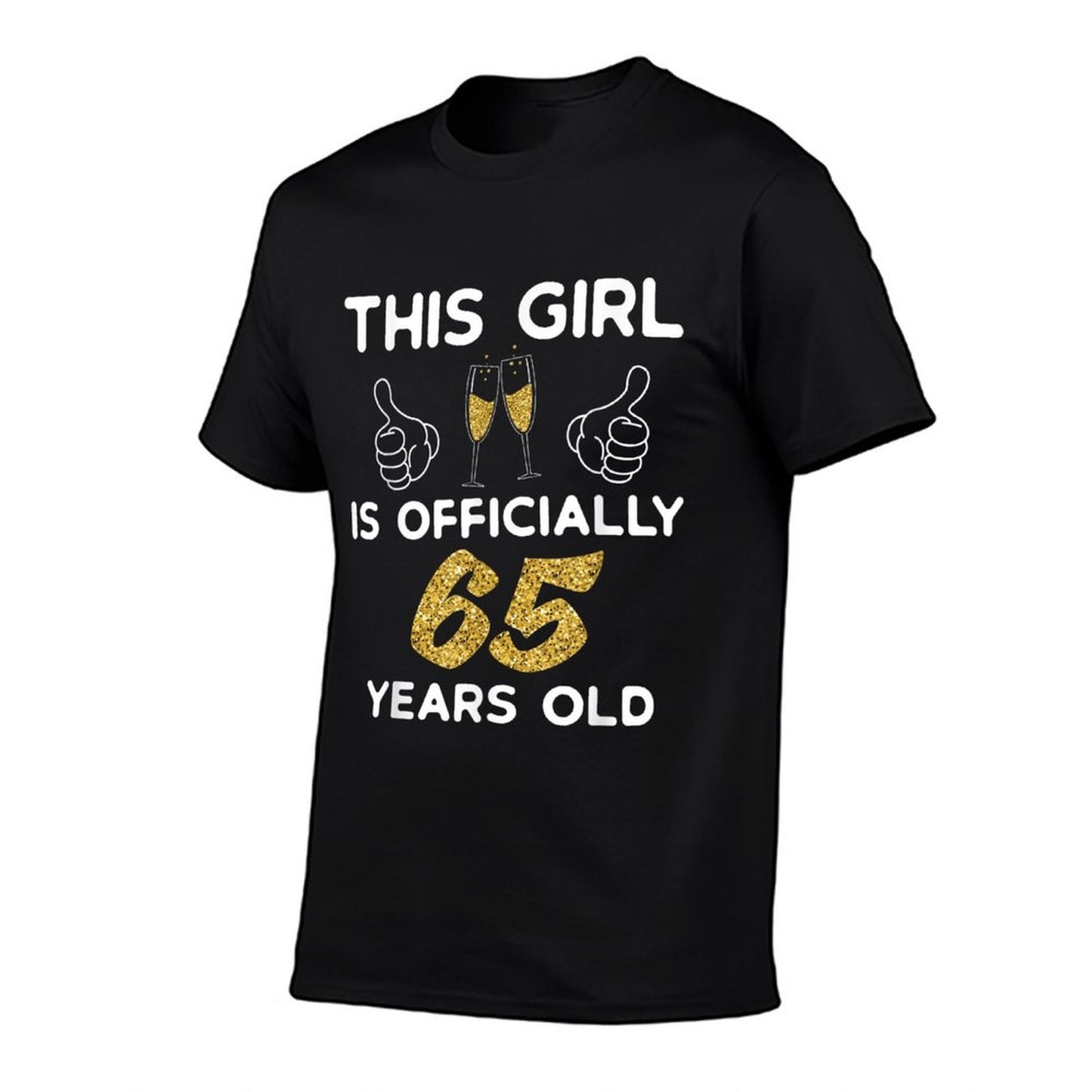 Womens This Girl Is Officially 65 Years Old 65th Birthday Versatile T-Shirt