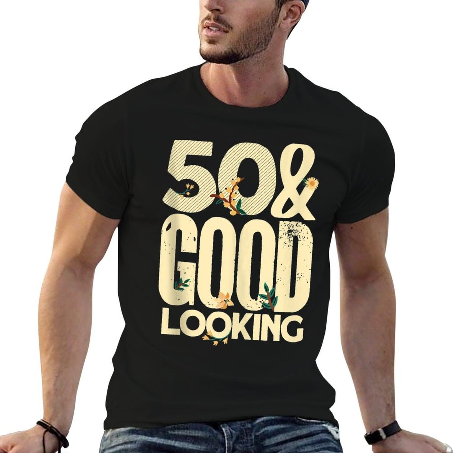 50 & Good Looking - 50th Birthday Easy-care T-Shirt