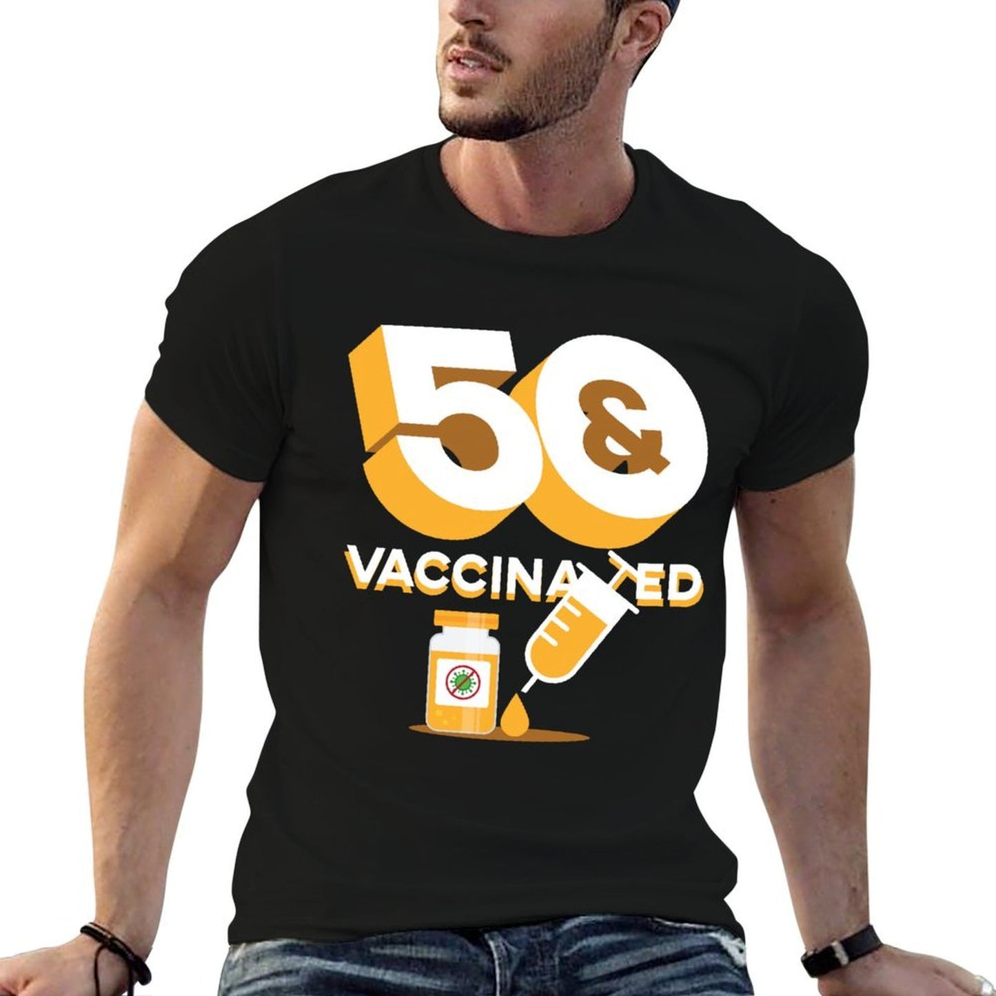 50 And Quarantineds 50Th Birthday 50 Years Old Present Sweatshirt High-quality Stitching T-Shirt