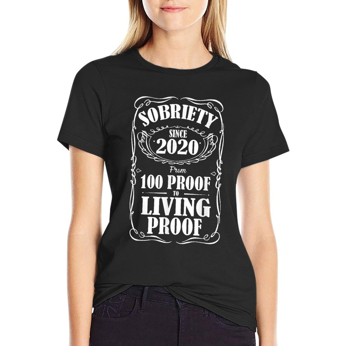 5 Years Sobriety Since 2020 Recovery Clean And Sober Living Fade-proof Color T-Shirt
