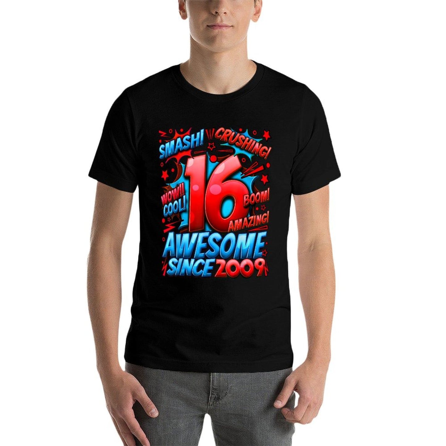 16 Year Old Gifts For Boys 16th Birthday Boy 16 Year Old Boy Lightweight T-Shirt