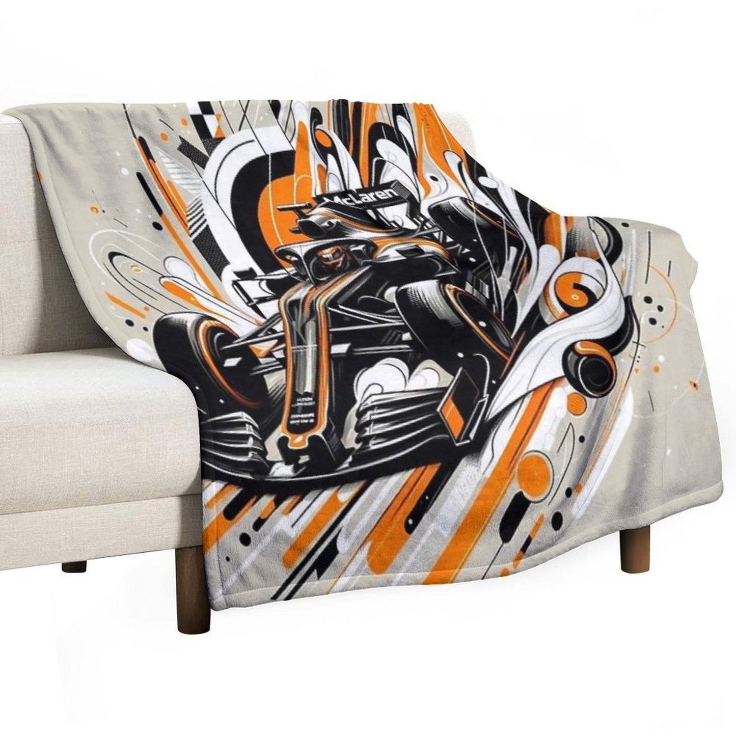 McLaren Racing Premium Throw Blanket