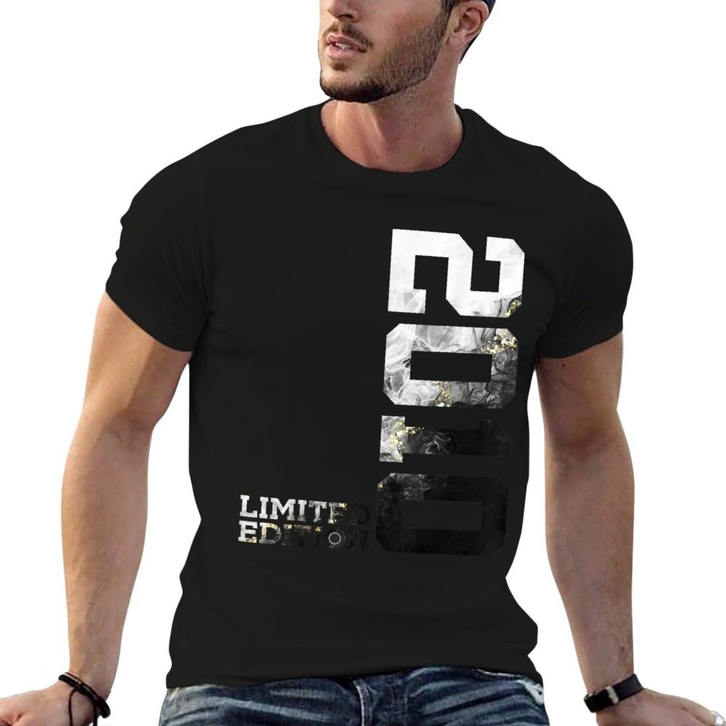 15 YEARS 15TH BIRTHDAY LIMITED EDITION 2010 Trendy Pattern T-Shirt
