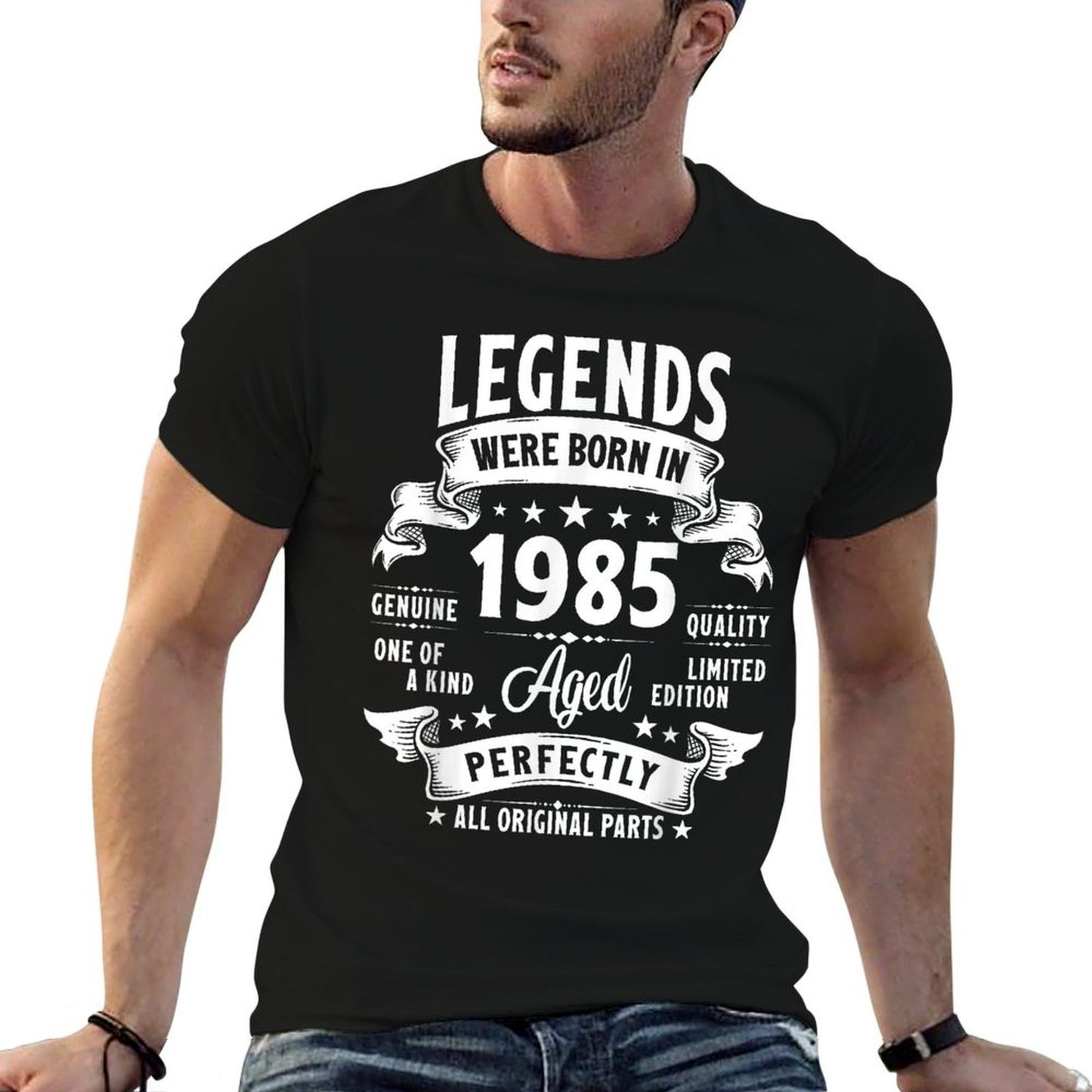 Vintage 1985 40 Year Old Gifts For Men Women 40th Birthday Easy-care T-Shirt