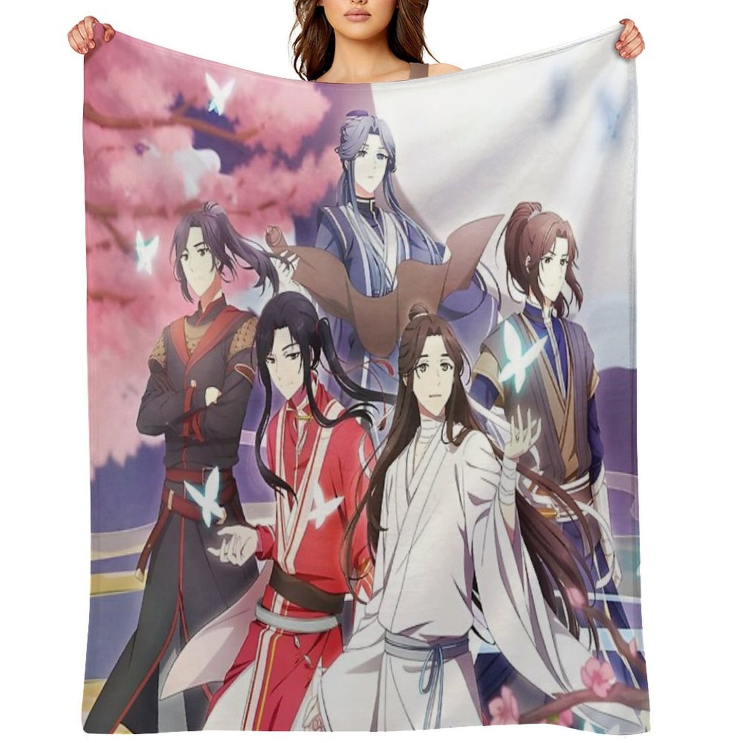 Heaven Official's Blessing - All in One Machine-washable Throw Blanket