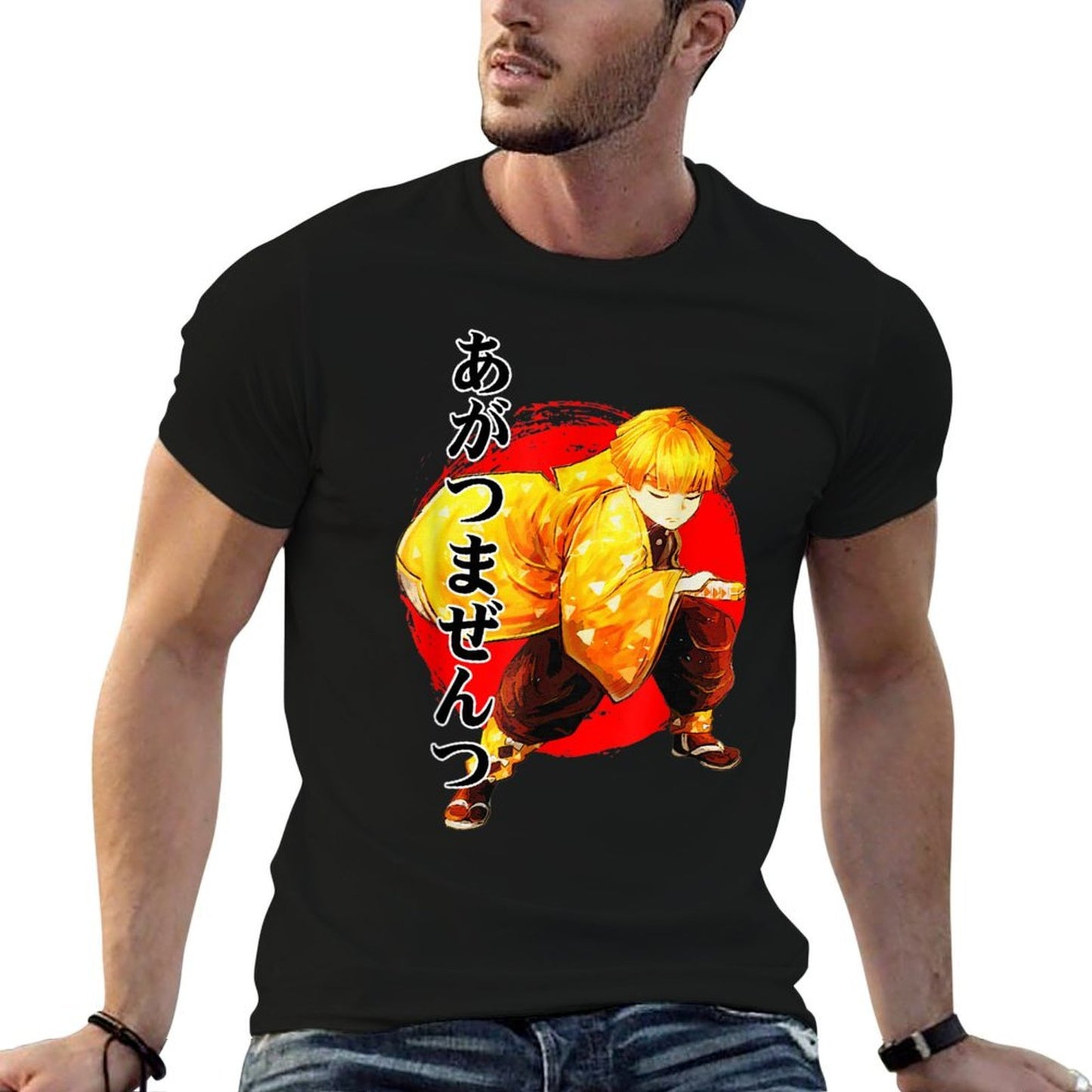 A Fun Anime Character T-shirt, for Kids, Teens, And Adults. Trendy Pattern T-Shirt