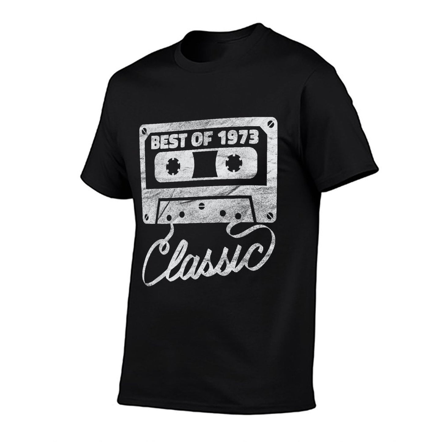 Vintage 1973 Limited Edition Cassette Tape 50th Birthday Wrinkle-resistant T-Shirt