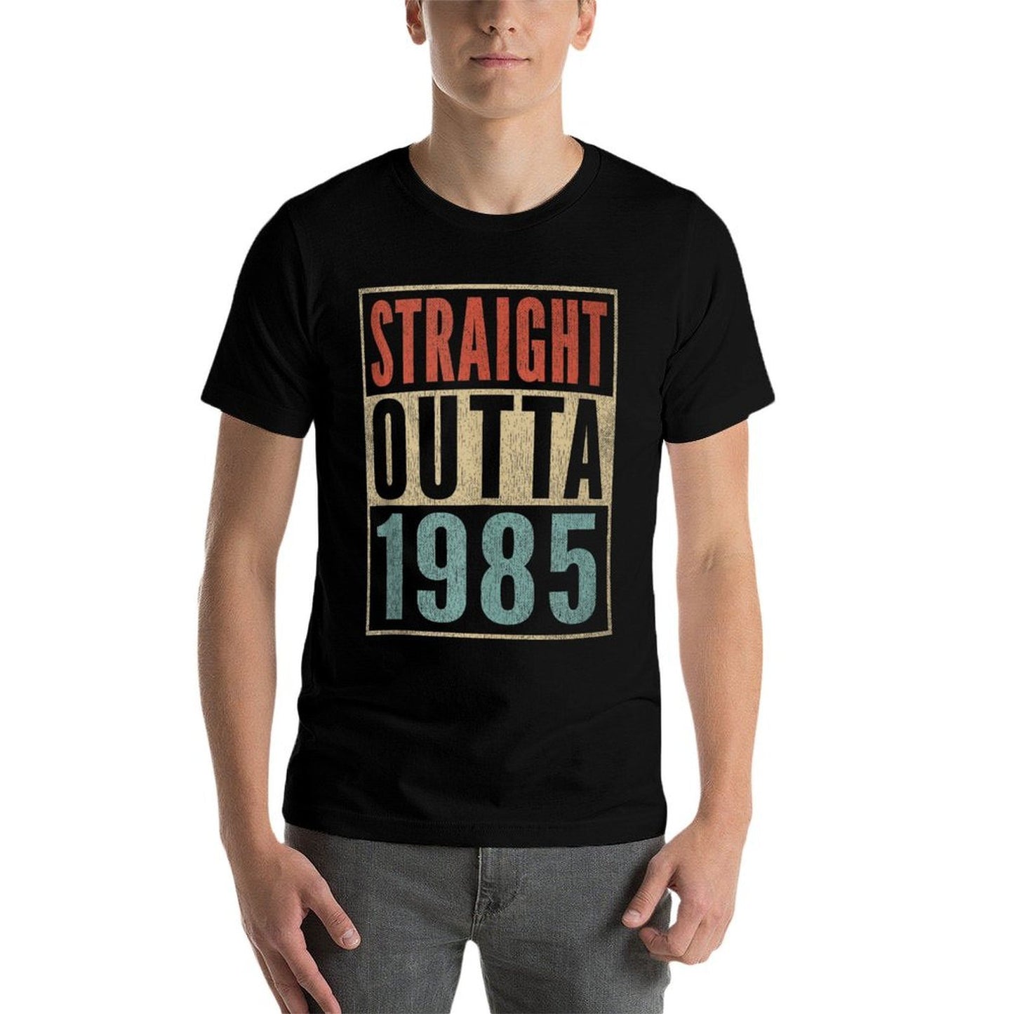 40th Birthday Humor 40 Years Born 1985 Straight Outta 1985 Moisture-wicking T-Shirt