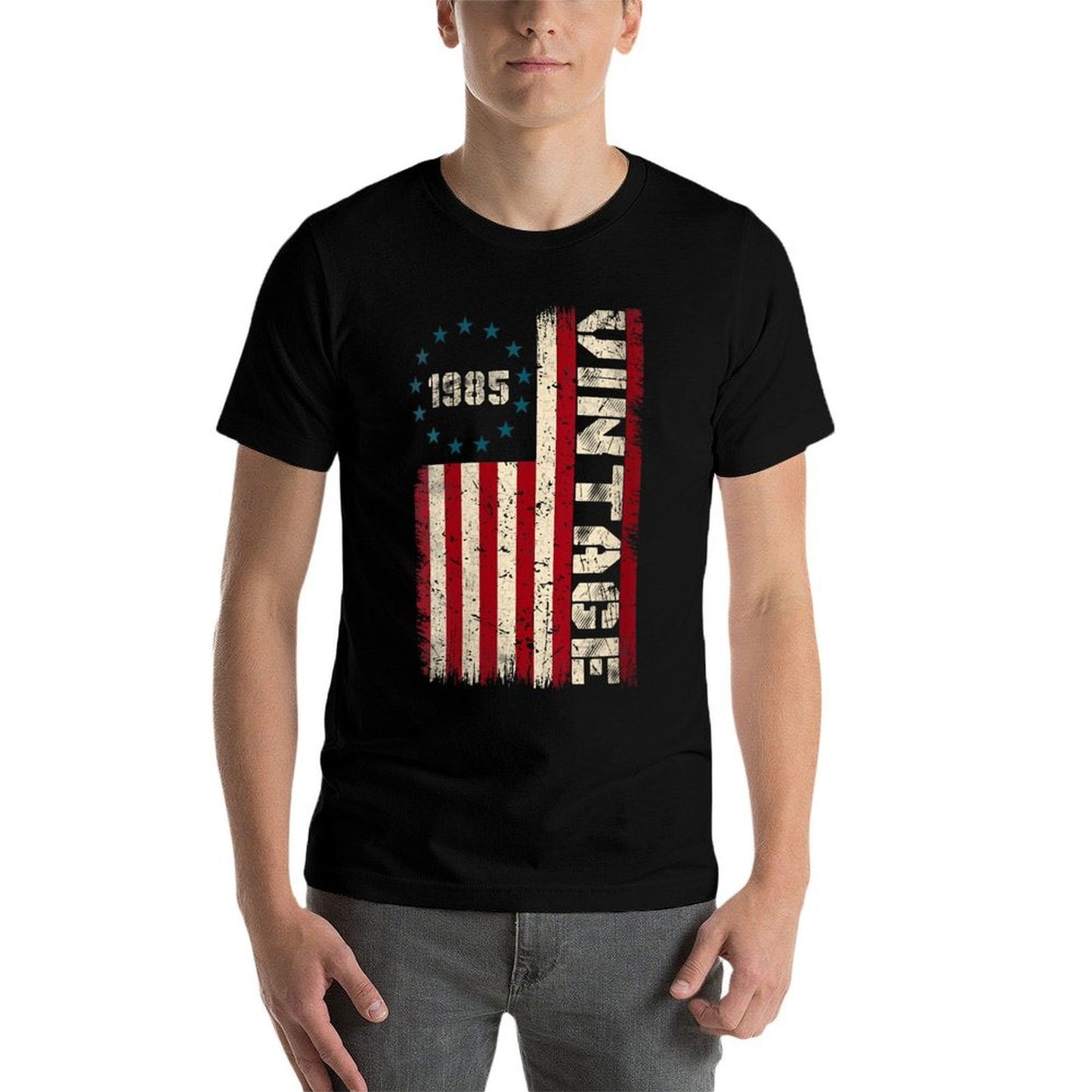 Womens 40th Birthday Gifts Vintage 1985 American 40 Years Old Breathable T-Shirt