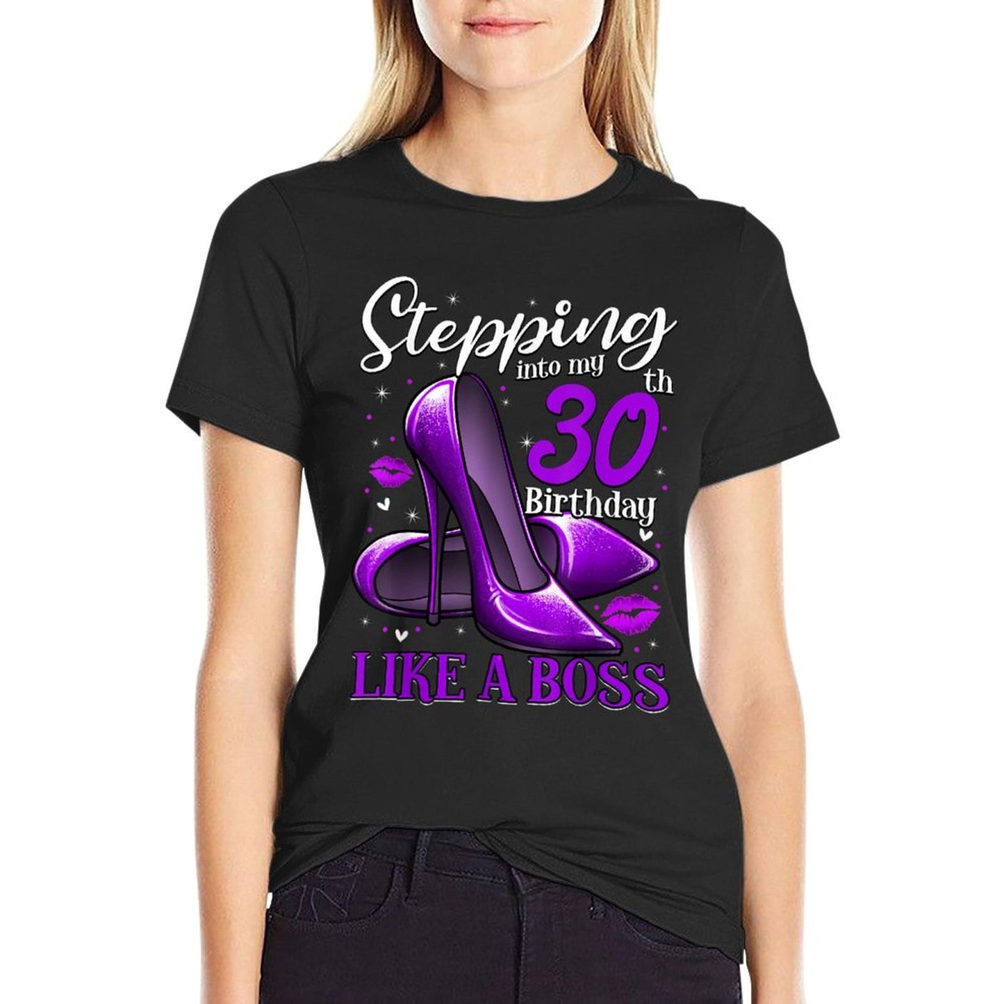 30 And Fabulous High Heels Stepping Into My 30th Birthday Relaxed-fit T-Shirt