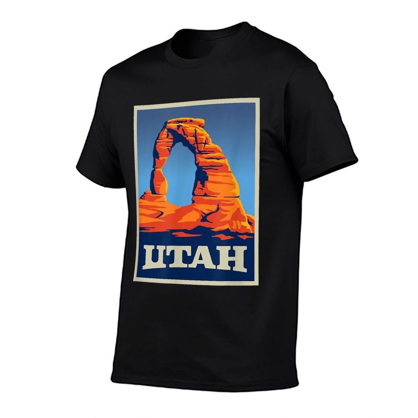 Utah Delicate Arch Landscape Tagless Design T-Shirt