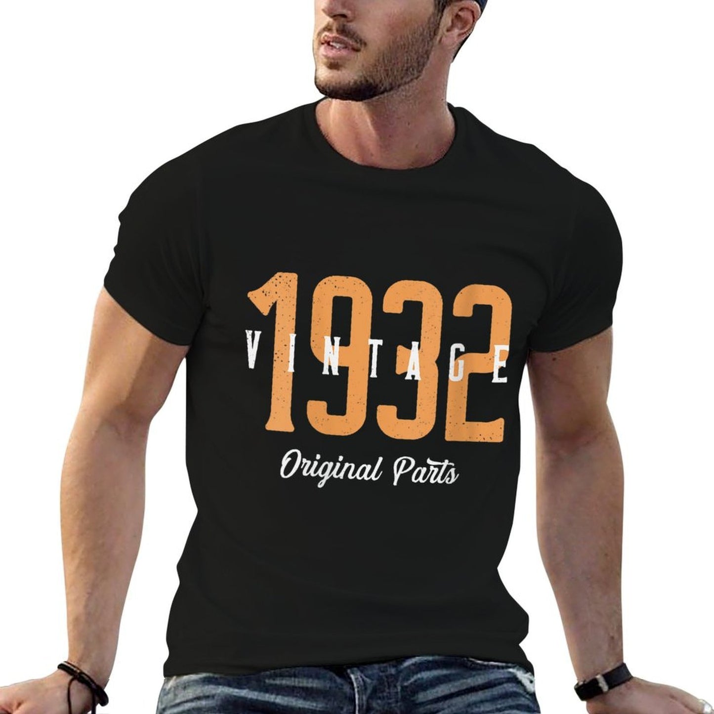 Womens Cool Vintage 90th Birthday Cool 1932 90 Years Old Vintage-inspired T-Shirt