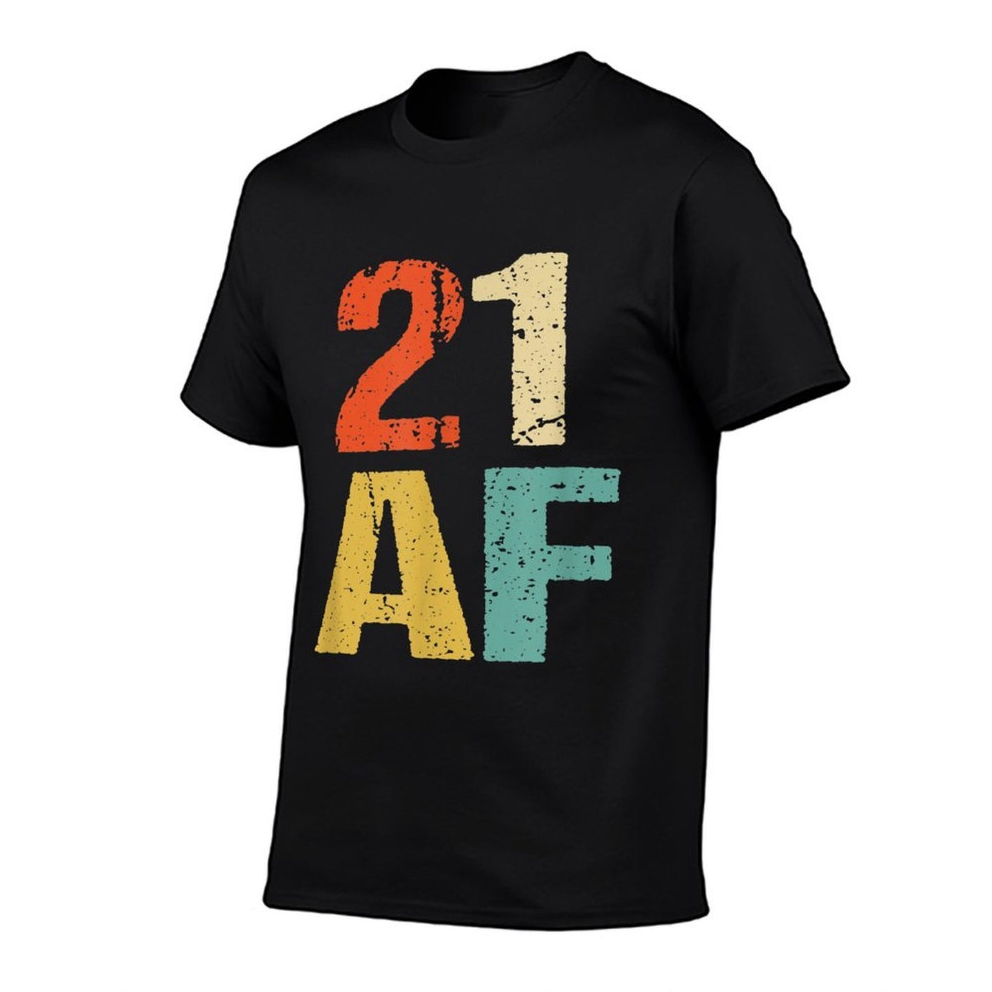 21st Birthday Vintage 21 AF Retro 21st Birthday Eco-friendly Material T-Shirt