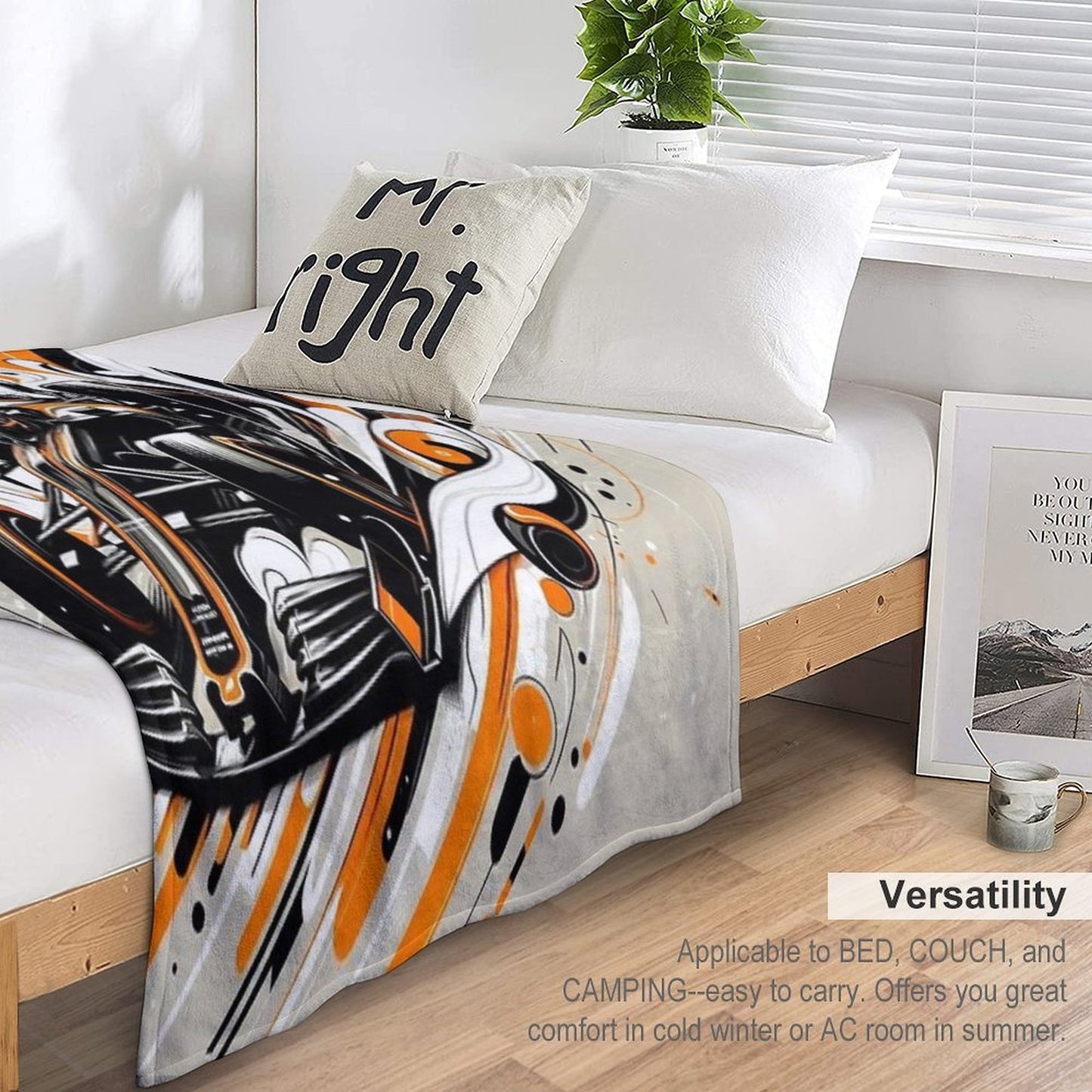 McLaren Racing Premium Throw Blanket