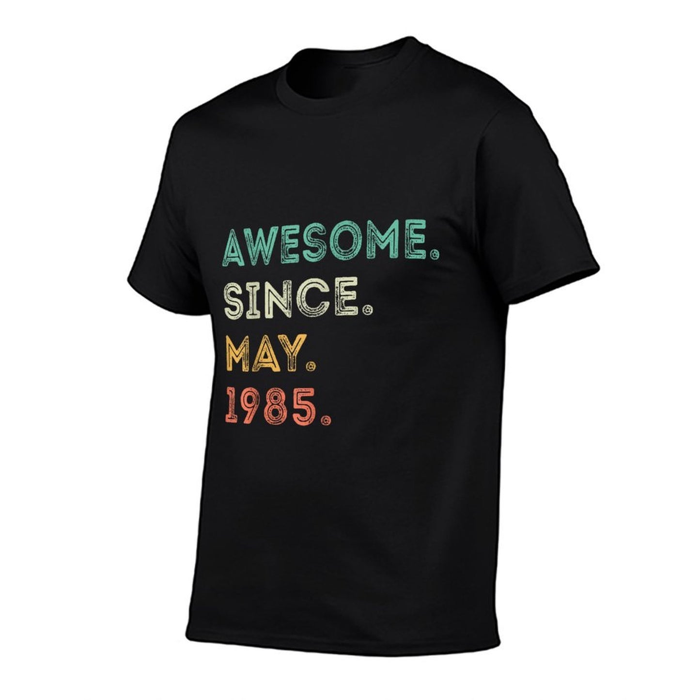 40 Years Old Awesome Since May 1985 40th Birthday Graphic-printed T-Shirt